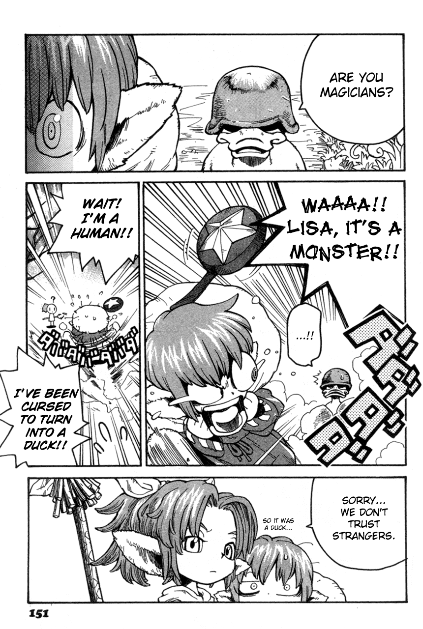 Seiken Densetsu: Legend of Mana Chapter 12.5 page 10 - Chapter 12.5: Bud and Lisa ~The Magician's Story~