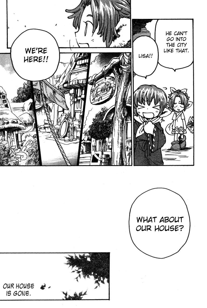 Seiken Densetsu: Legend of Mana Chapter 12.5 page 24 - Chapter 12.5: Bud and Lisa ~The Magician's Story~