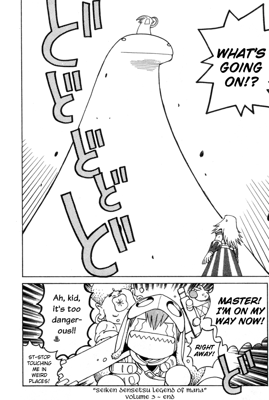Seiken Densetsu: Legend of Mana Chapter 19 page 23 - Chapter 19: Fall to the Underworld