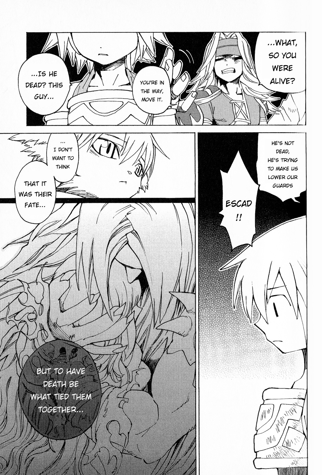 Seiken Densetsu: Legend of Mana Chapter 25 page 22 - Chapter 25: Unsolvable Feelings