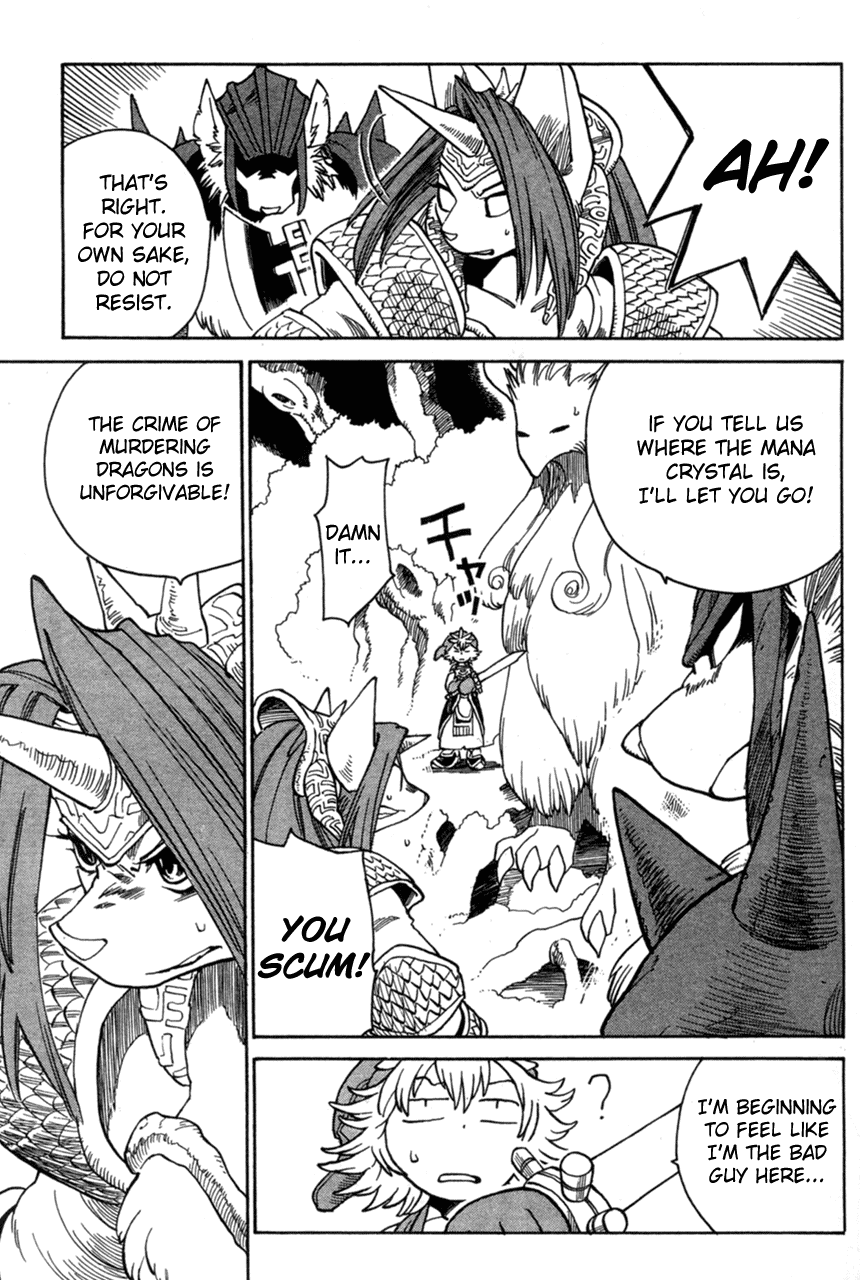 Seiken Densetsu: Legend of Mana Chapter 5 page 15 - Chapter 5: Messenger from the Underworld