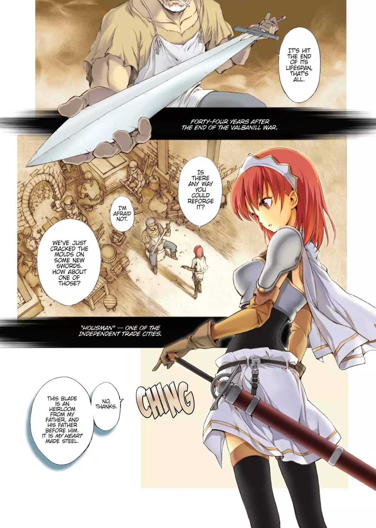 Seiken no Katanakaji Chapter 0 page 2 - Chapter 0: Vol.1 Prologue