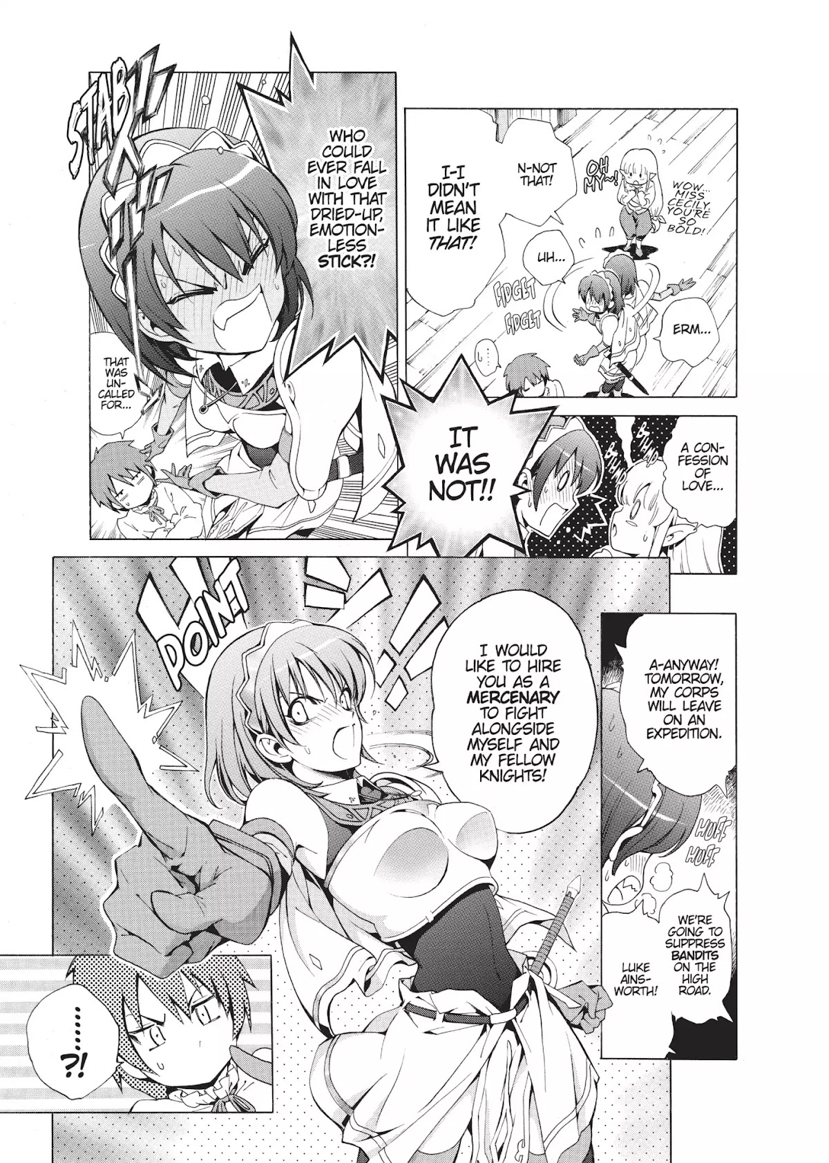 Seiken no Katanakaji Chapter 1 page 11 - Chapter 1: Knight (Part 1)