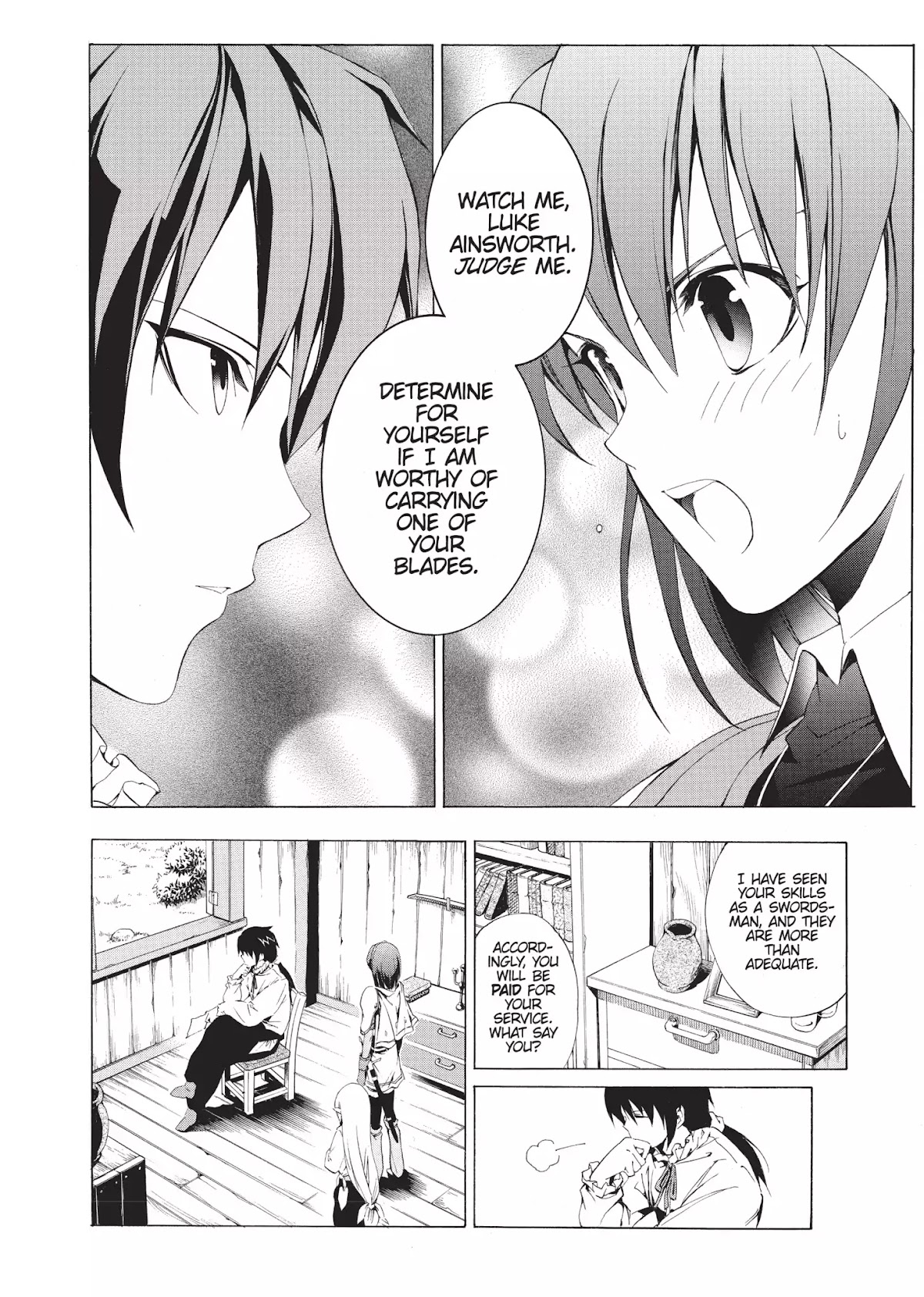 Seiken no Katanakaji Chapter 1 page 12 - Chapter 1: Knight (Part 1)