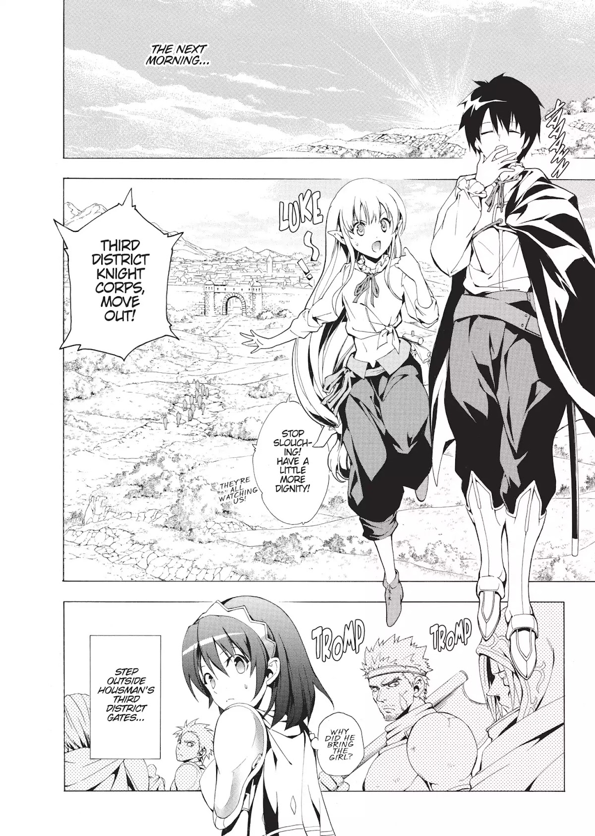 Seiken no Katanakaji Chapter 1 page 14 - Chapter 1: Knight (Part 1)