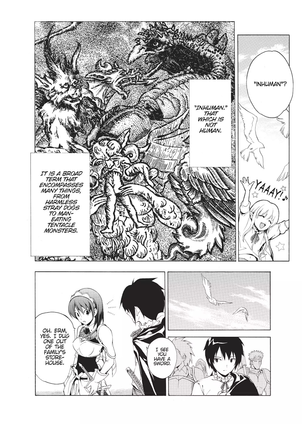 Seiken no Katanakaji Chapter 1 page 16 - Chapter 1: Knight (Part 1)