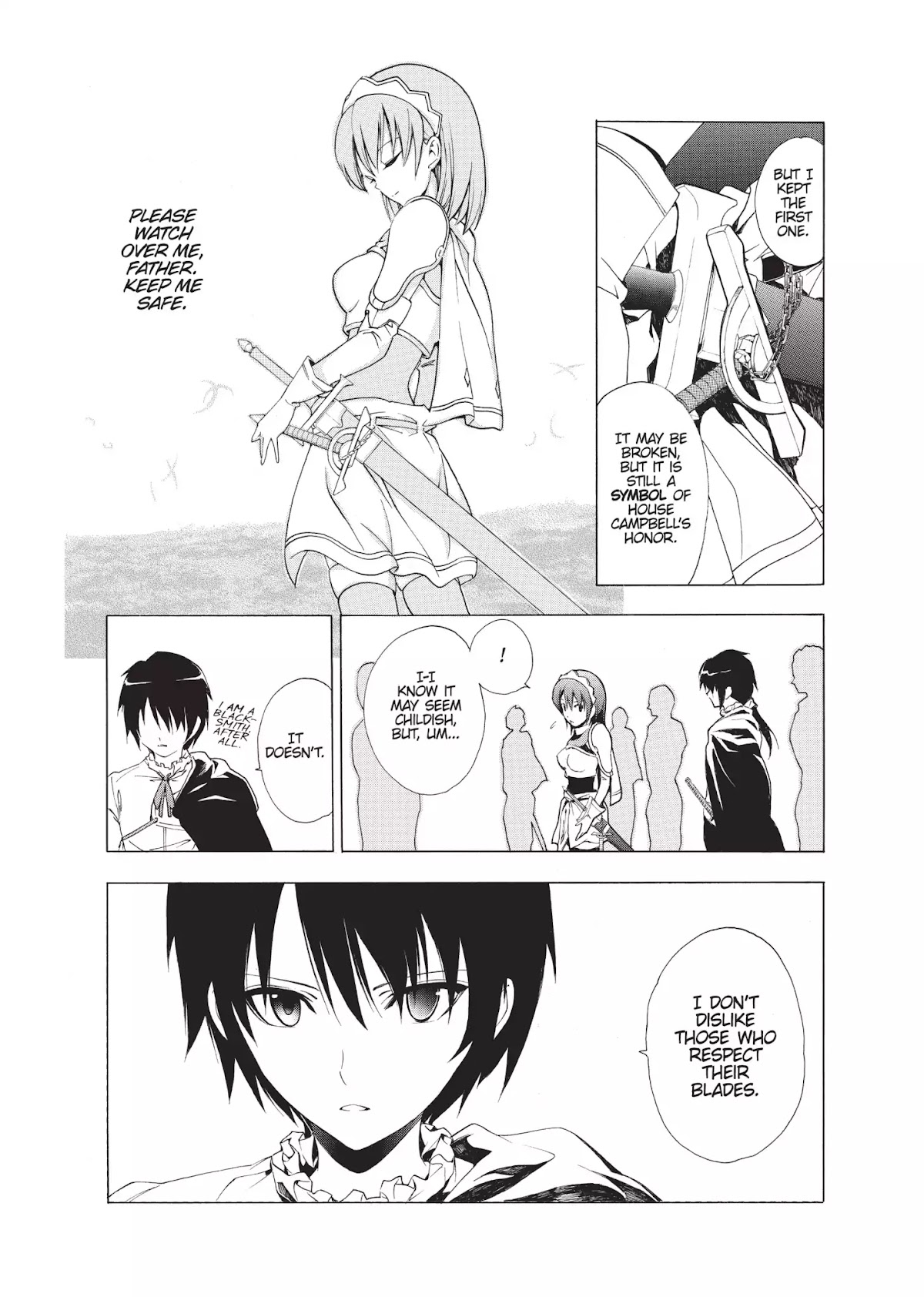 Seiken no Katanakaji Chapter 1 page 17 - Chapter 1: Knight (Part 1)