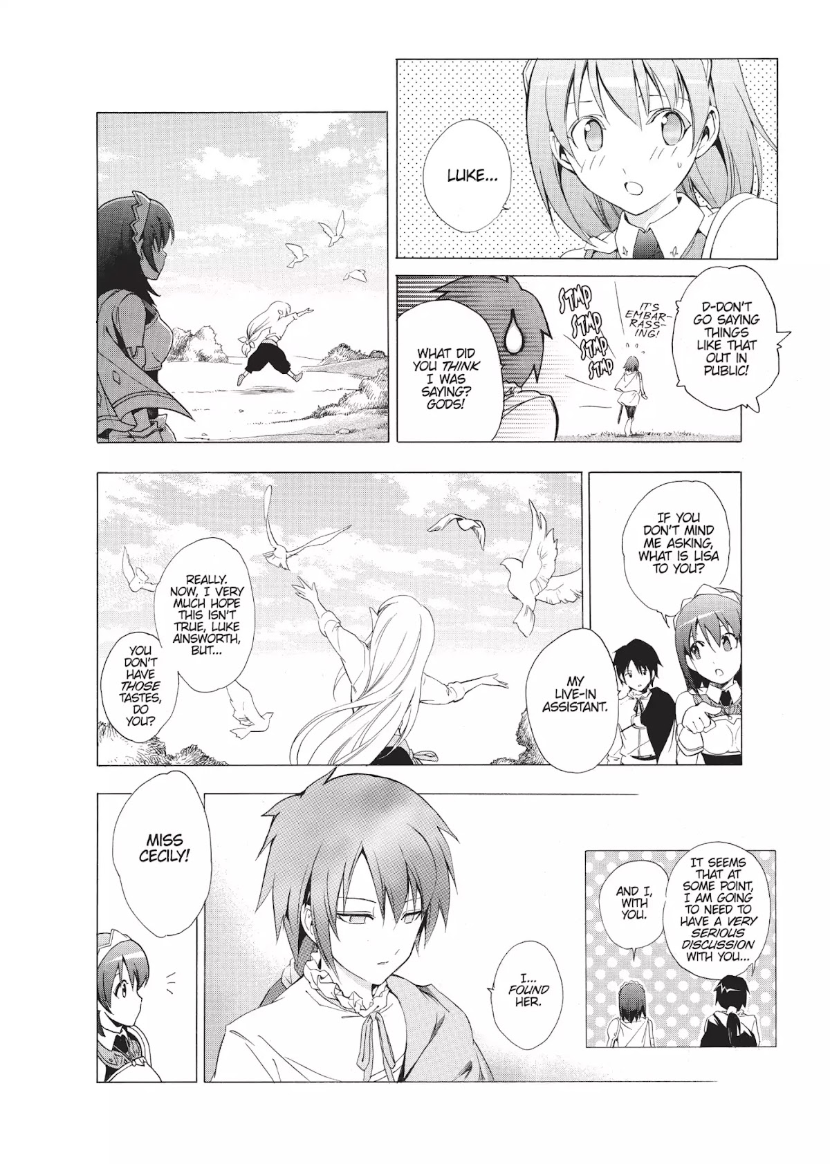Seiken no Katanakaji Chapter 1 page 18 - Chapter 1: Knight (Part 1)