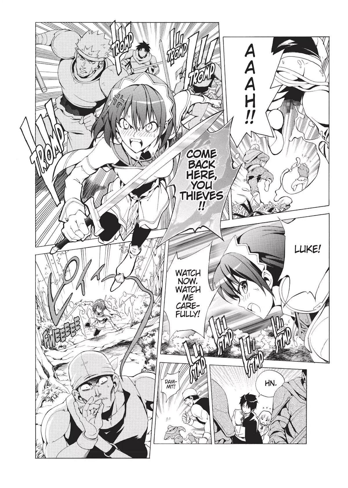 Seiken no Katanakaji Chapter 1 page 22 - Chapter 1: Knight (Part 1)