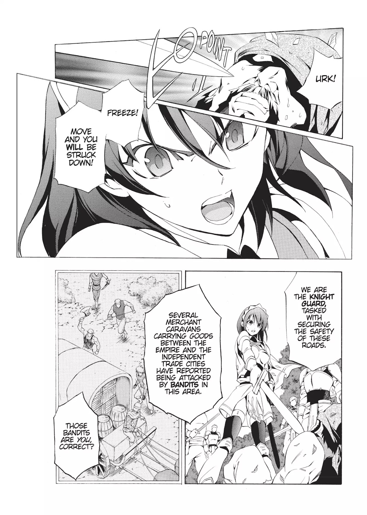 Seiken no Katanakaji Chapter 1 page 26 - Chapter 1: Knight (Part 1)