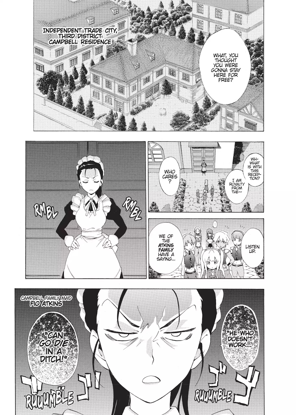 Seiken no Katanakaji Chapter 10 page 1 - Chapter 10: Princess (Part 3)