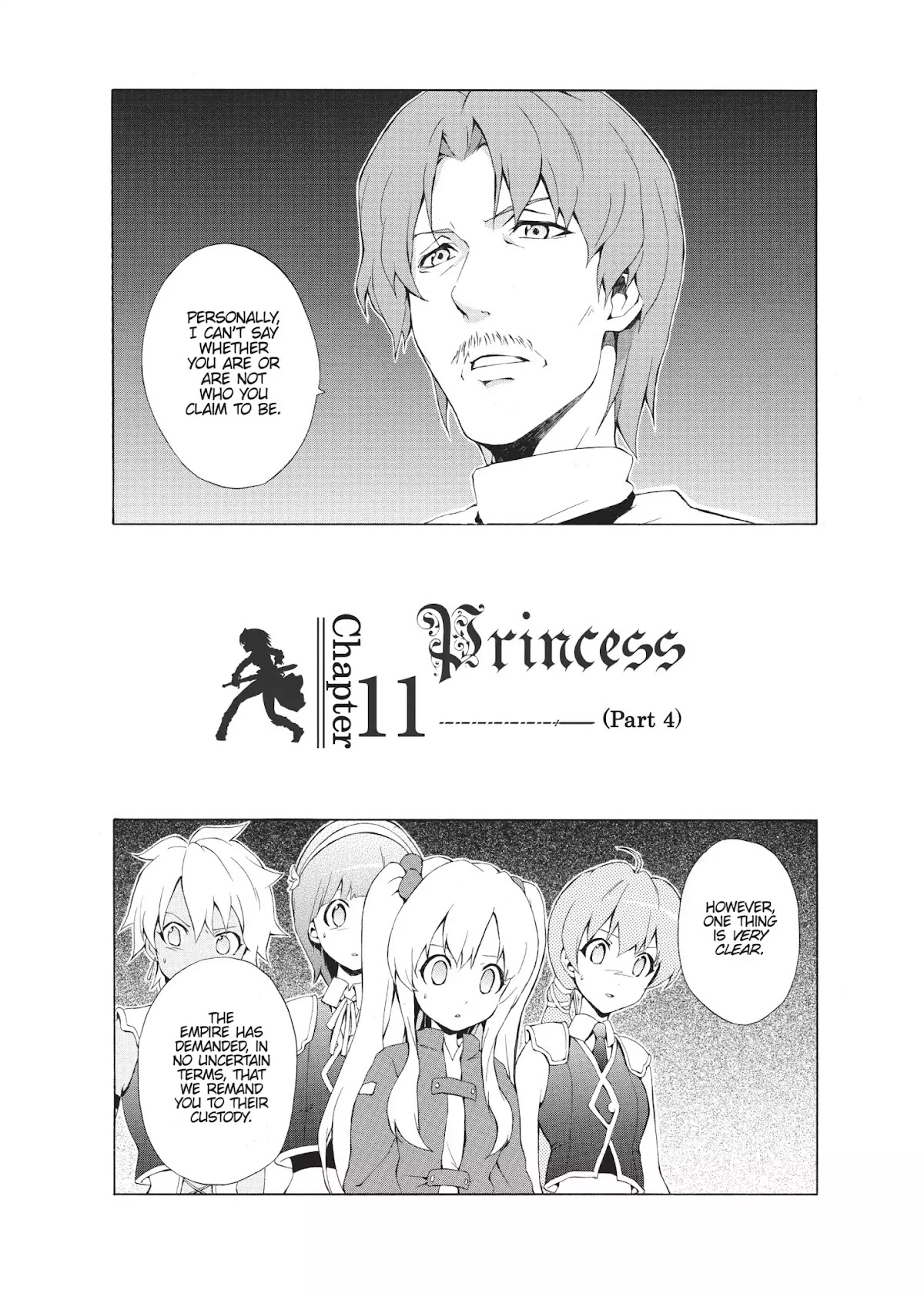 Seiken no Katanakaji Chapter 11 page 1 - Chapter 11: Princess (Part 4)