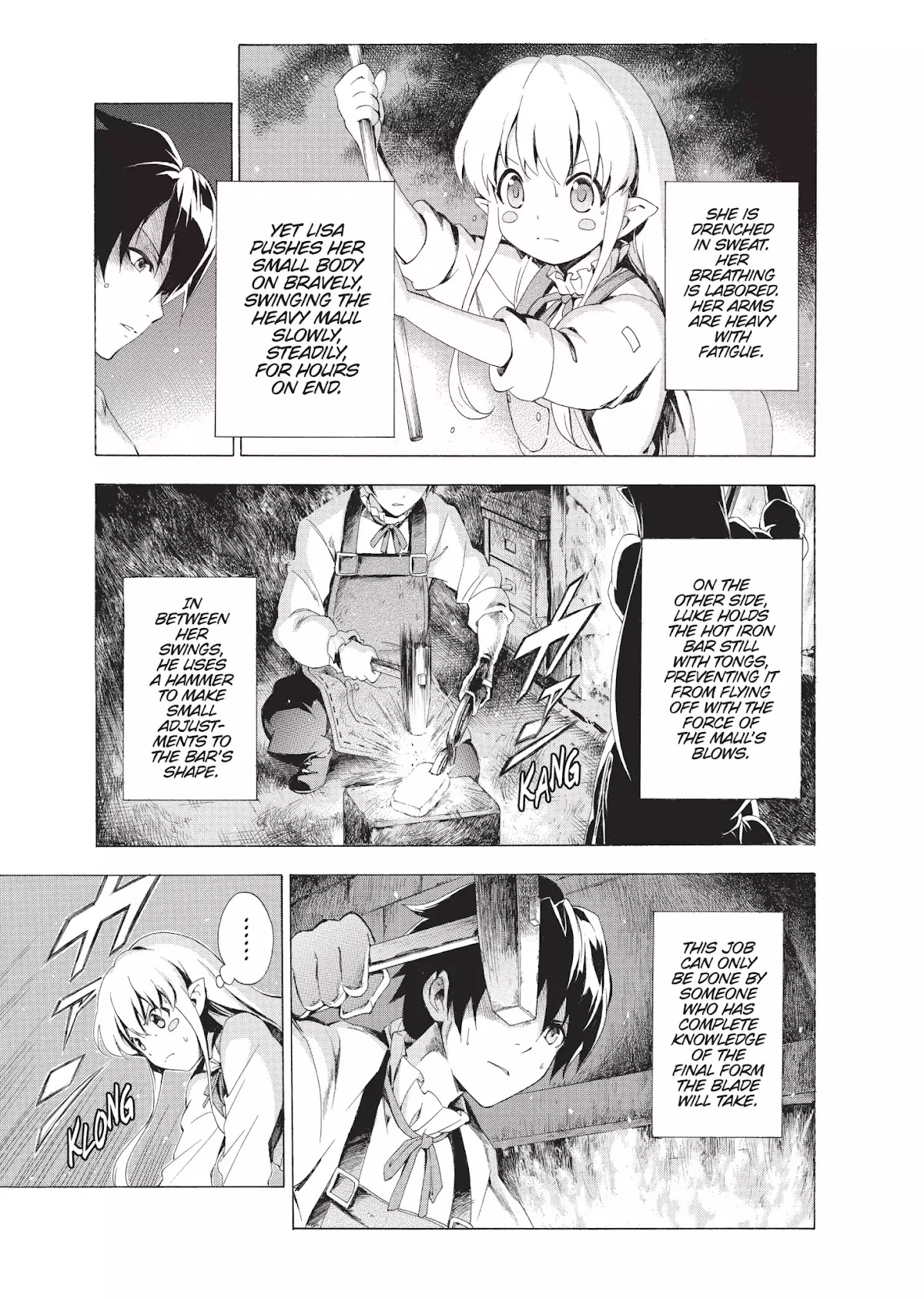 Seiken no Katanakaji Chapter 13 page 10 - Chapter 13: Blacksmith (Part 1)