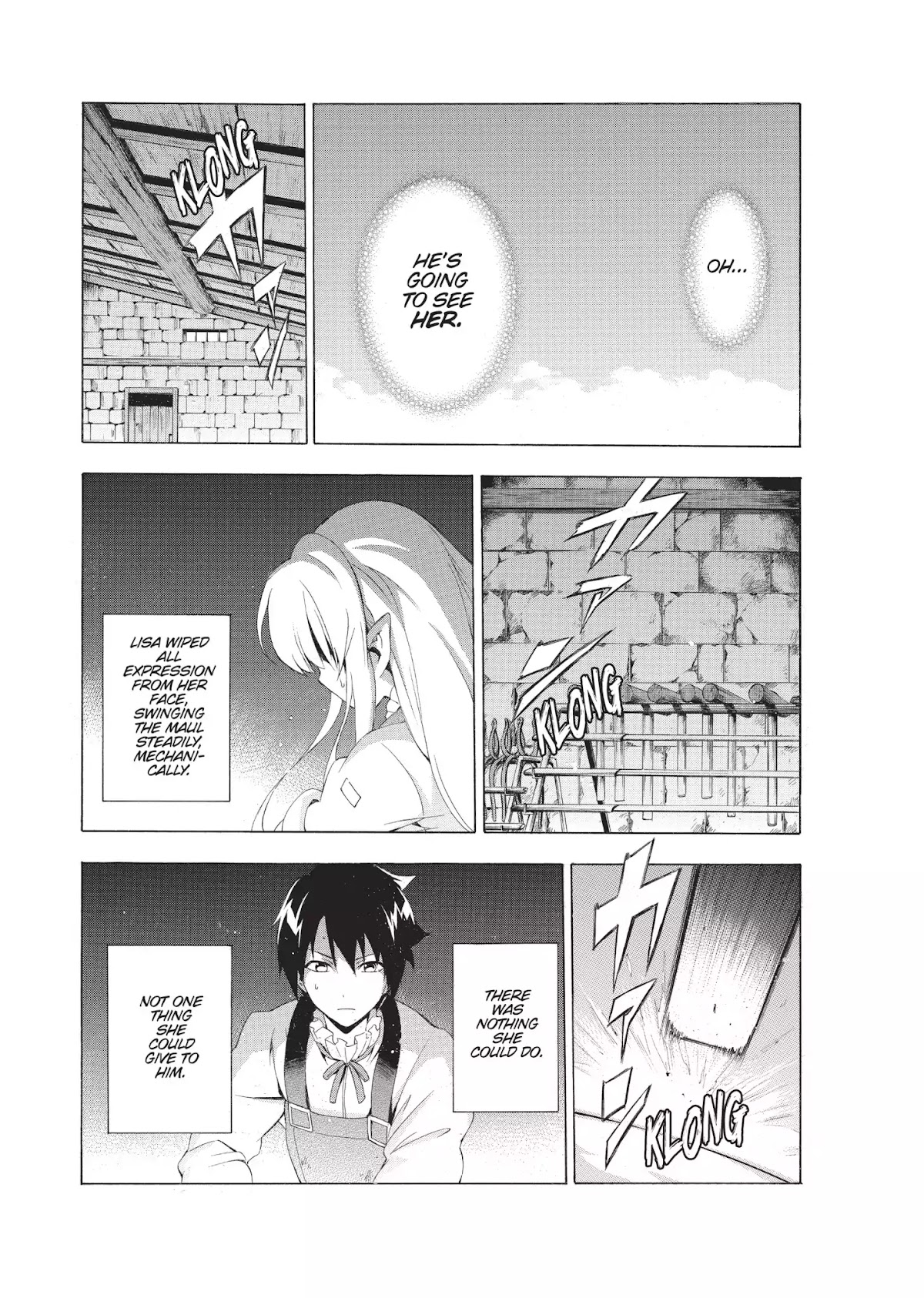 Seiken no Katanakaji Chapter 13 page 12 - Chapter 13: Blacksmith (Part 1)