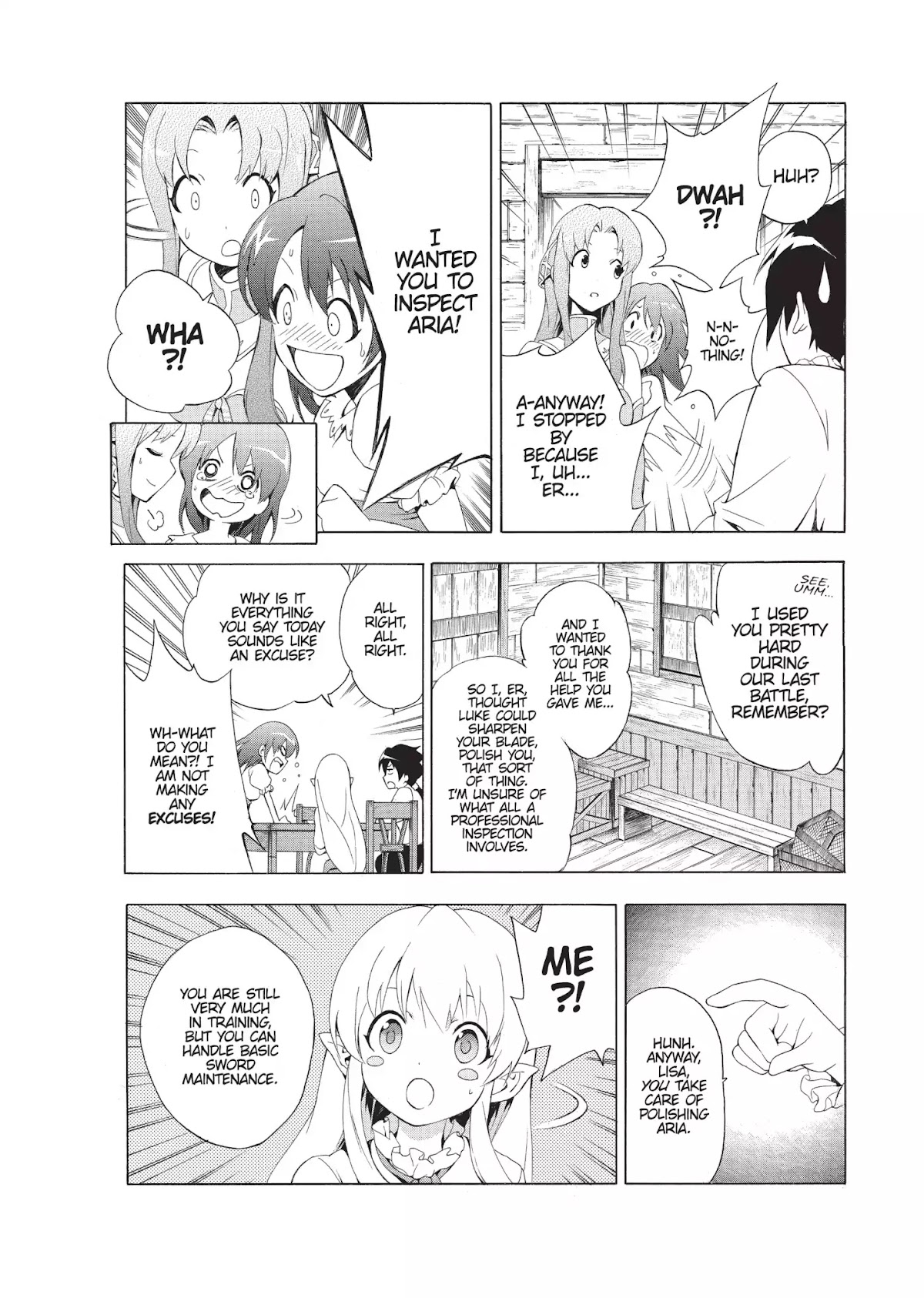 Seiken no Katanakaji Chapter 13 page 21 - Chapter 13: Blacksmith (Part 1)