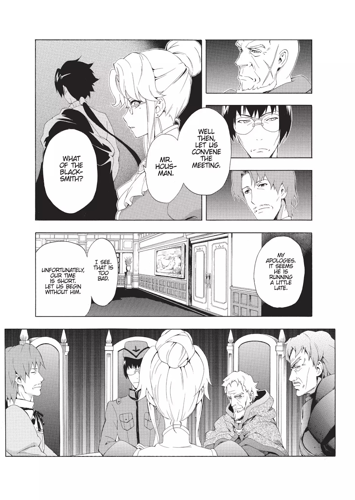 Seiken no Katanakaji Chapter 13 page 28 - Chapter 13: Blacksmith (Part 1)