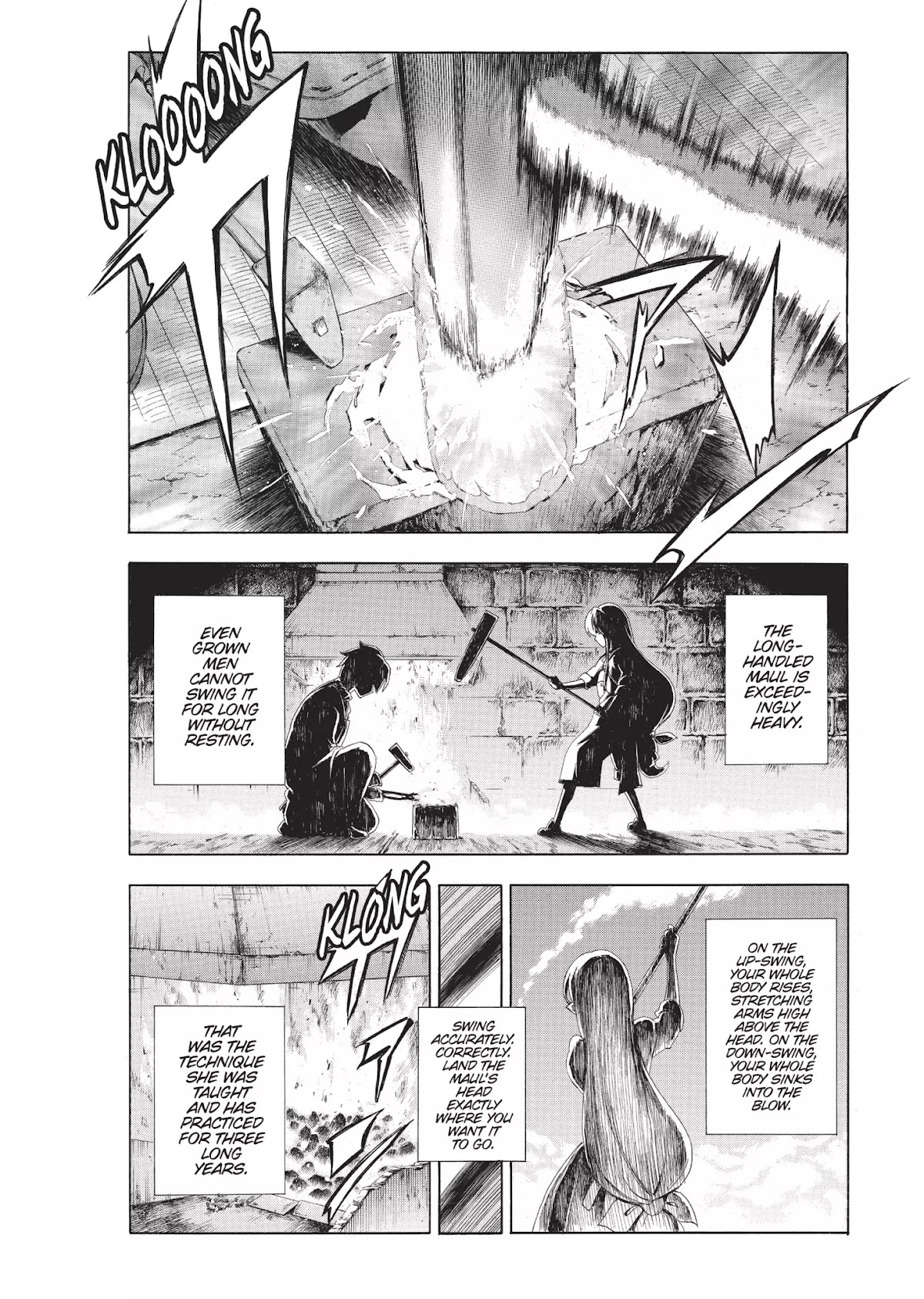 Seiken no Katanakaji Chapter 13 page 9 - Chapter 13: Blacksmith (Part 1)