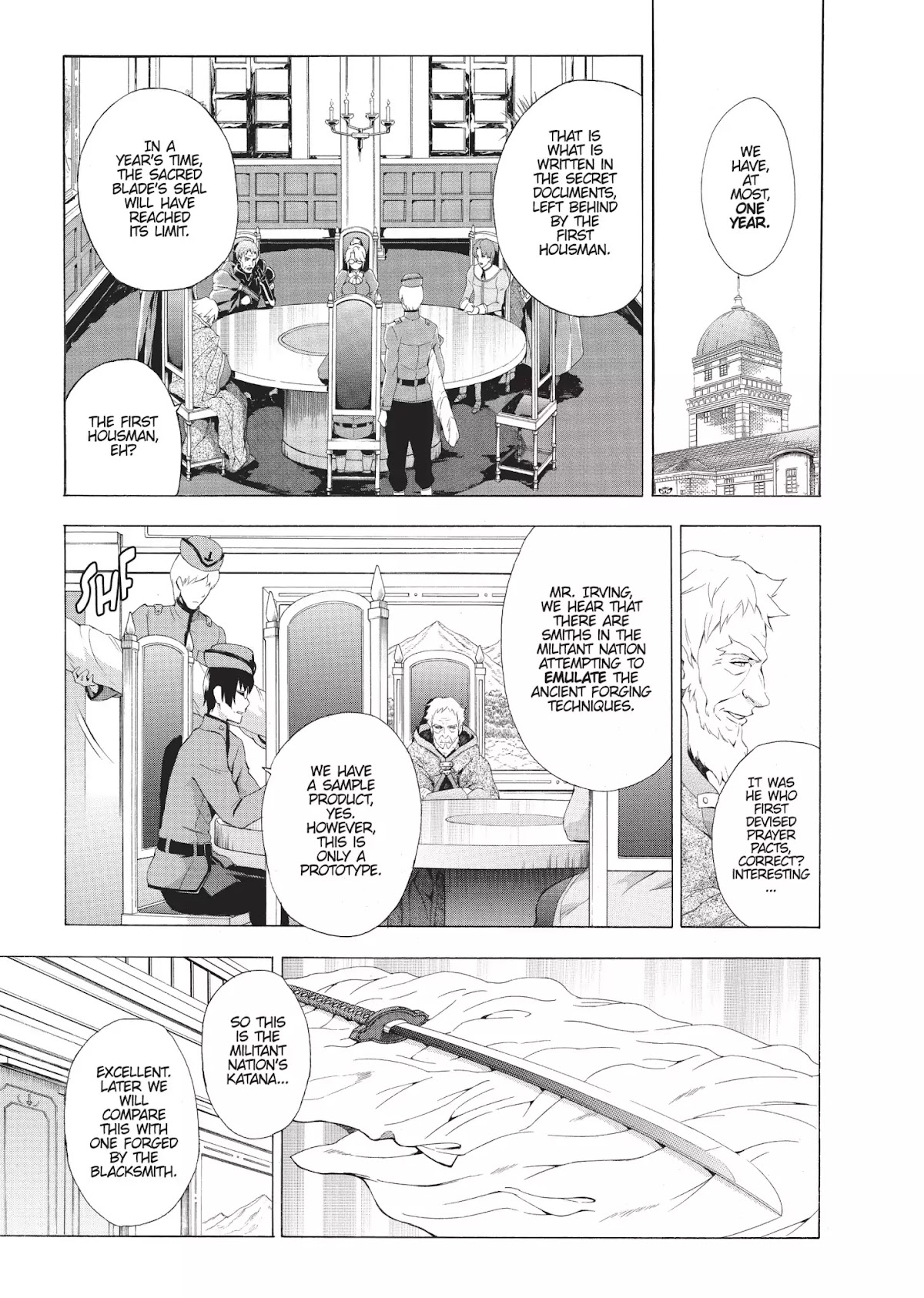 Seiken no Katanakaji Chapter 14 page 14 - Chapter 14: Blacksmith (Part 2)