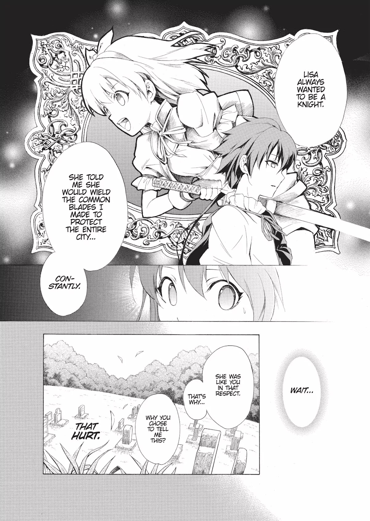 Seiken no Katanakaji Chapter 14 page 28 - Chapter 14: Blacksmith (Part 2)