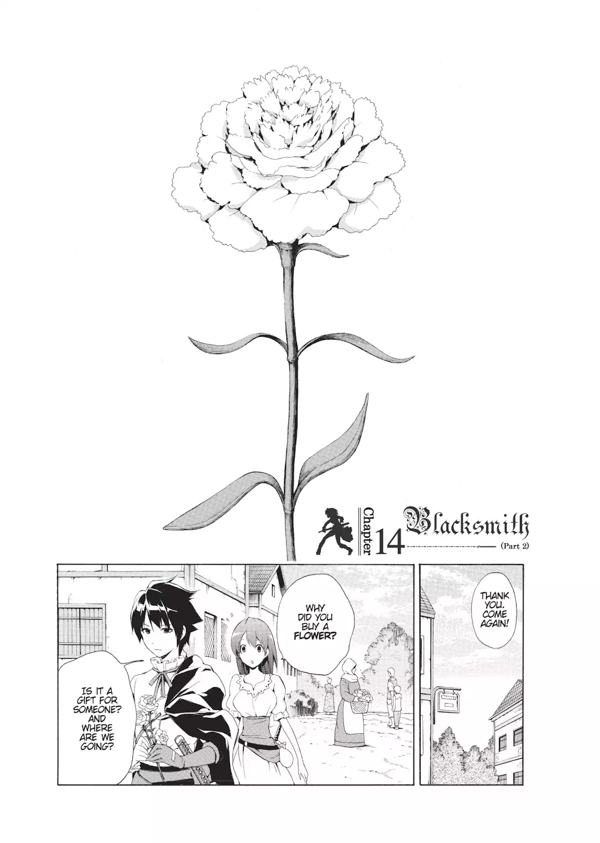 Seiken no Katanakaji Chapter 14 page 3 - Chapter 14: Blacksmith (Part 2)