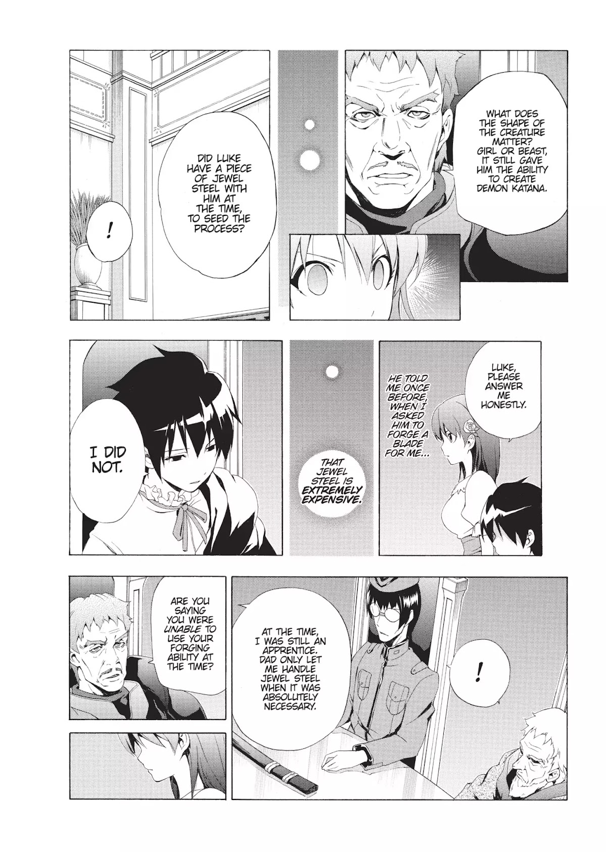 Seiken no Katanakaji Chapter 15 page 18 - Chapter 15: Blacksmith (Part 3)