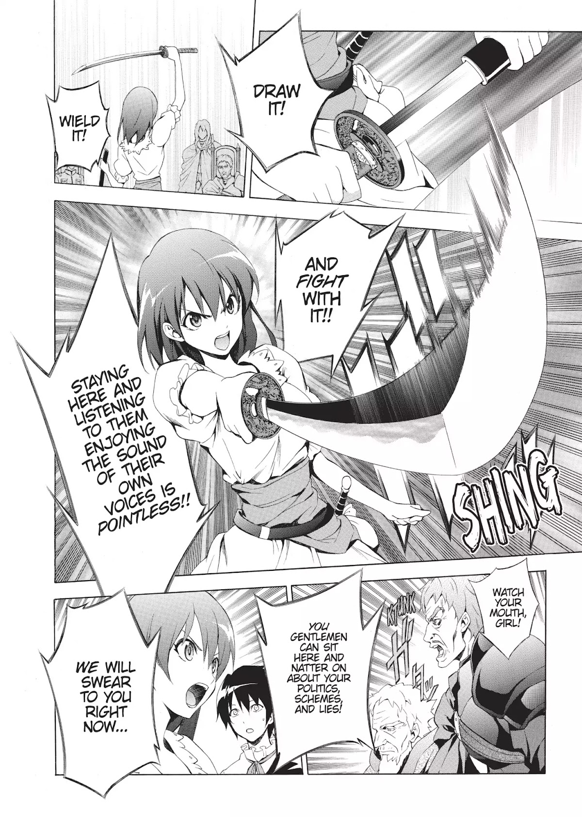 Seiken no Katanakaji Chapter 15 page 28 - Chapter 15: Blacksmith (Part 3)