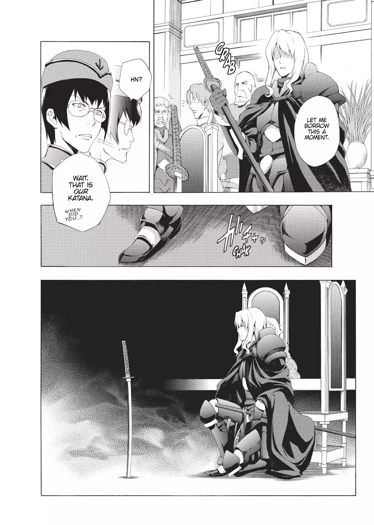 Seiken no Katanakaji Chapter 16 page 4 - Chapter 16: Blacksmith (Part 4)