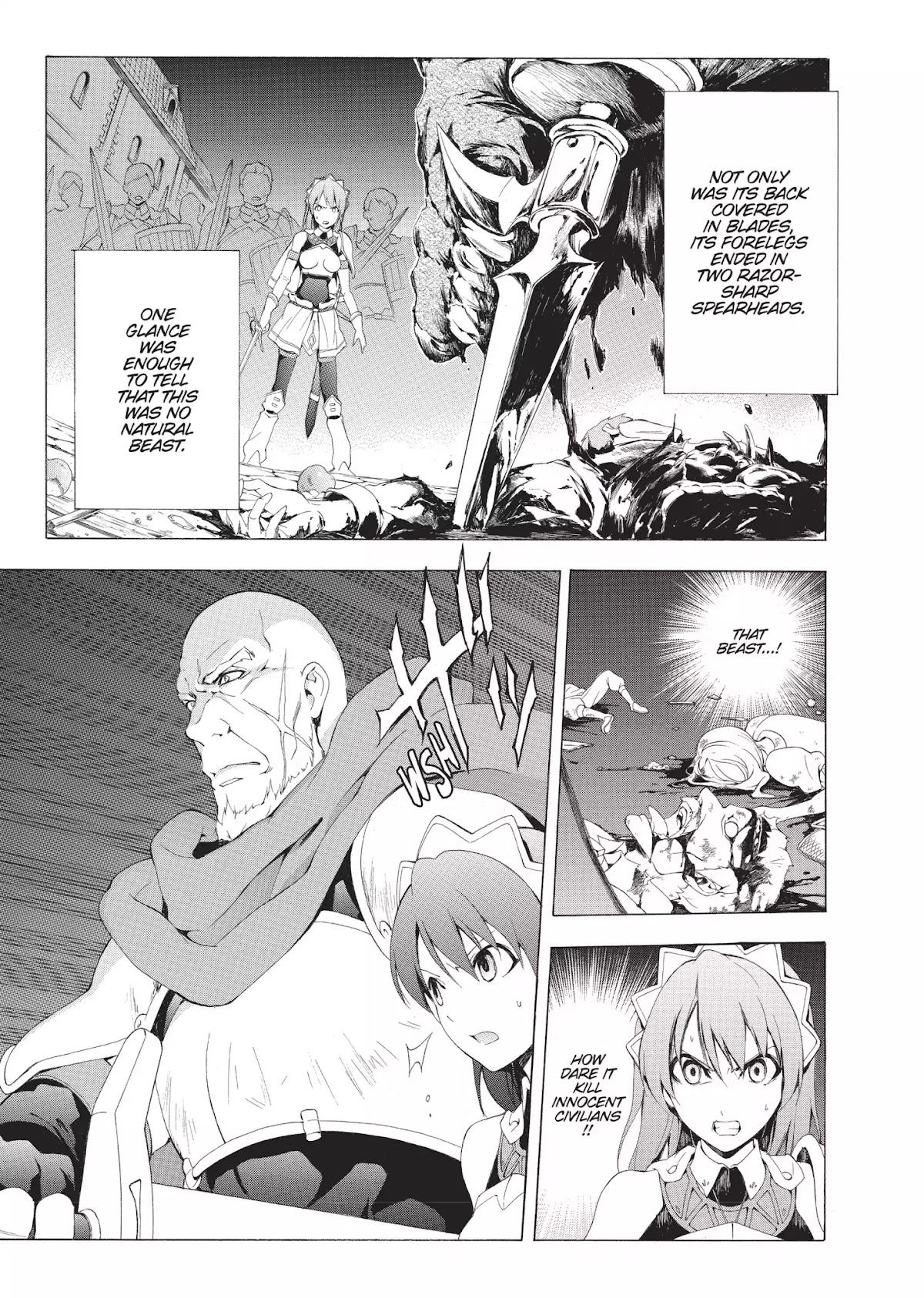 Seiken no Katanakaji Chapter 17 page 11 - Chapter 17: Monster (Part 1)