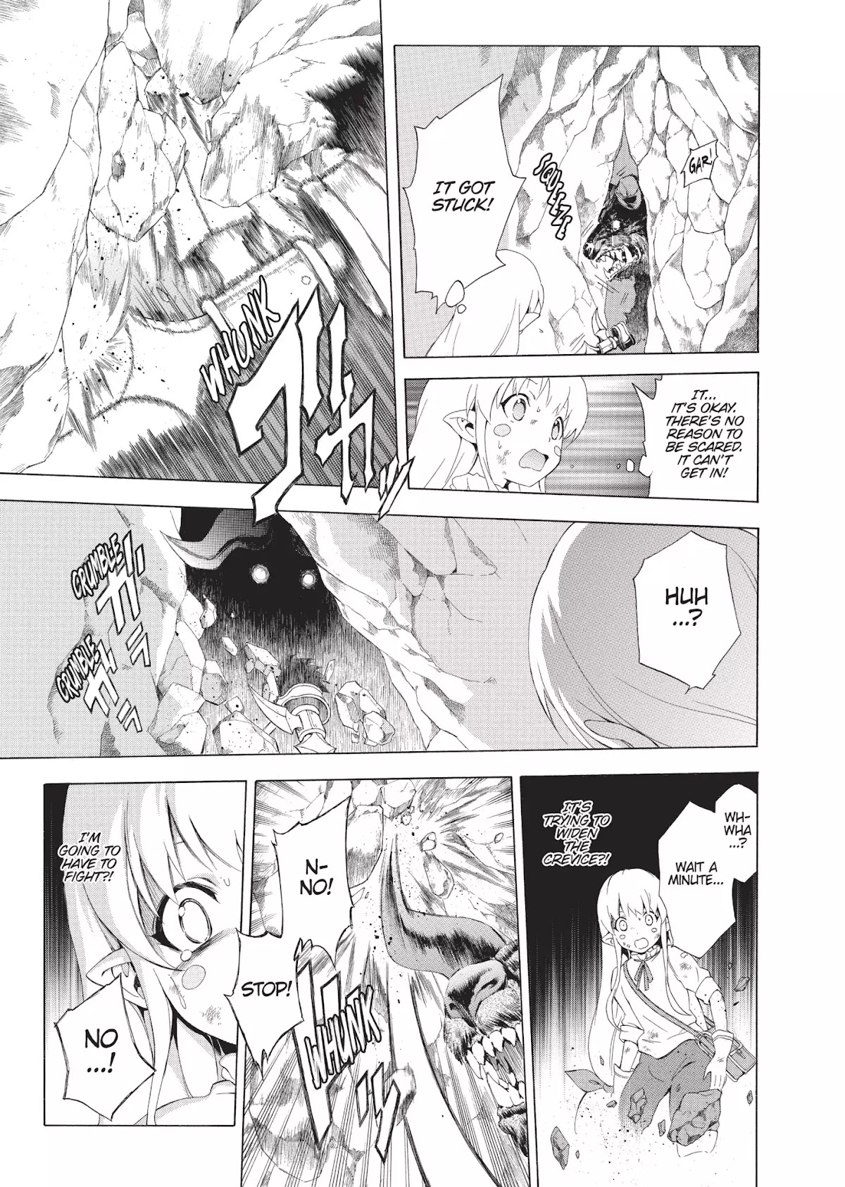 Seiken no Katanakaji Chapter 17 page 35 - Chapter 17: Monster (Part 1)