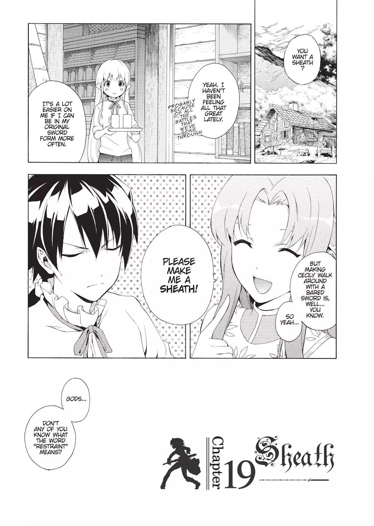 Seiken no Katanakaji Chapter 19 page 1 - Chapter 19: Sheath