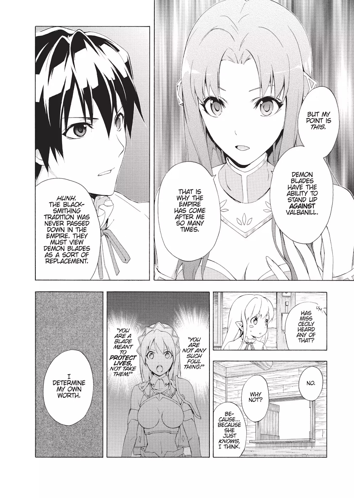 Seiken no Katanakaji Chapter 19 page 4 - Chapter 19: Sheath