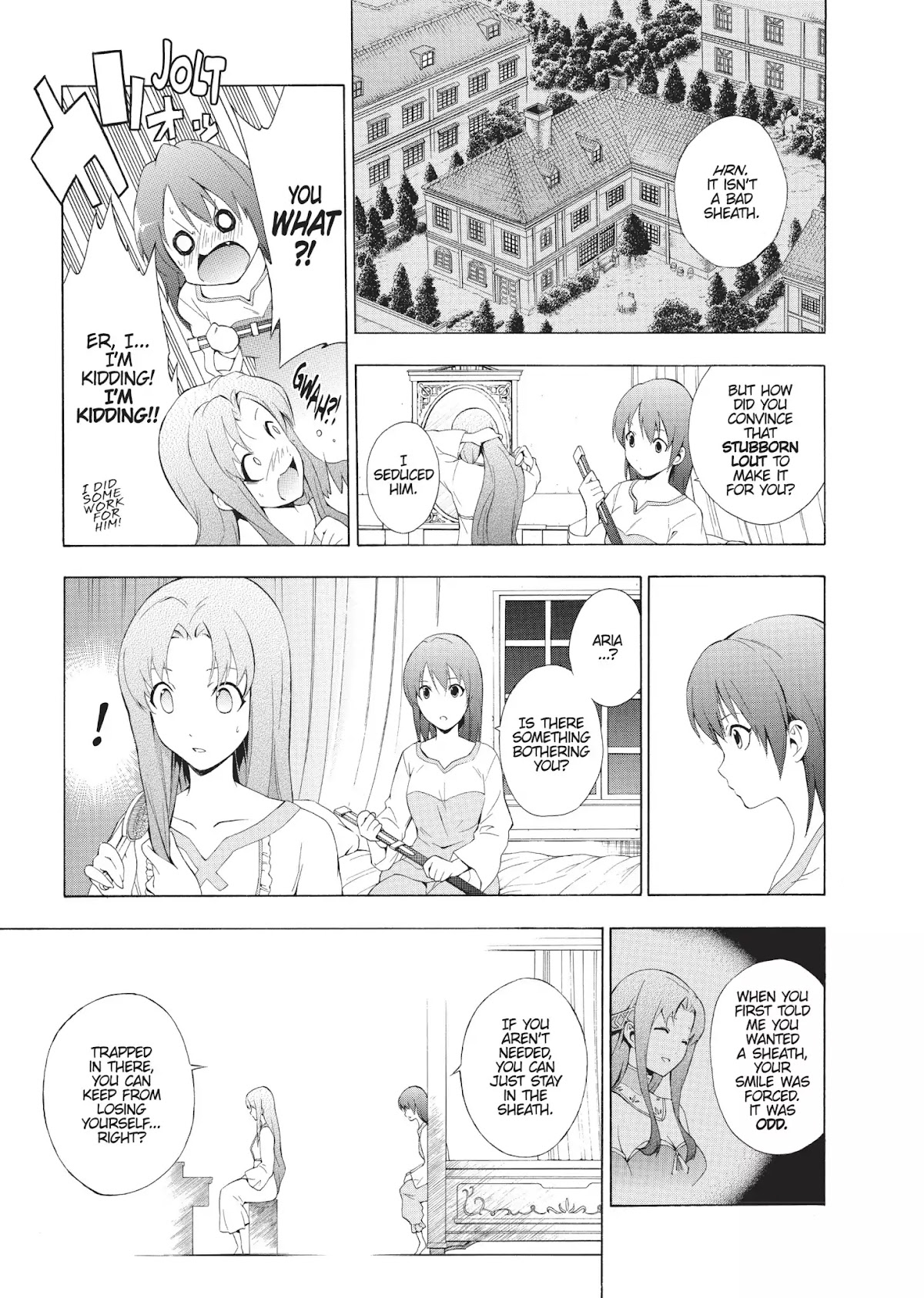 Seiken no Katanakaji Chapter 19 page 9 - Chapter 19: Sheath