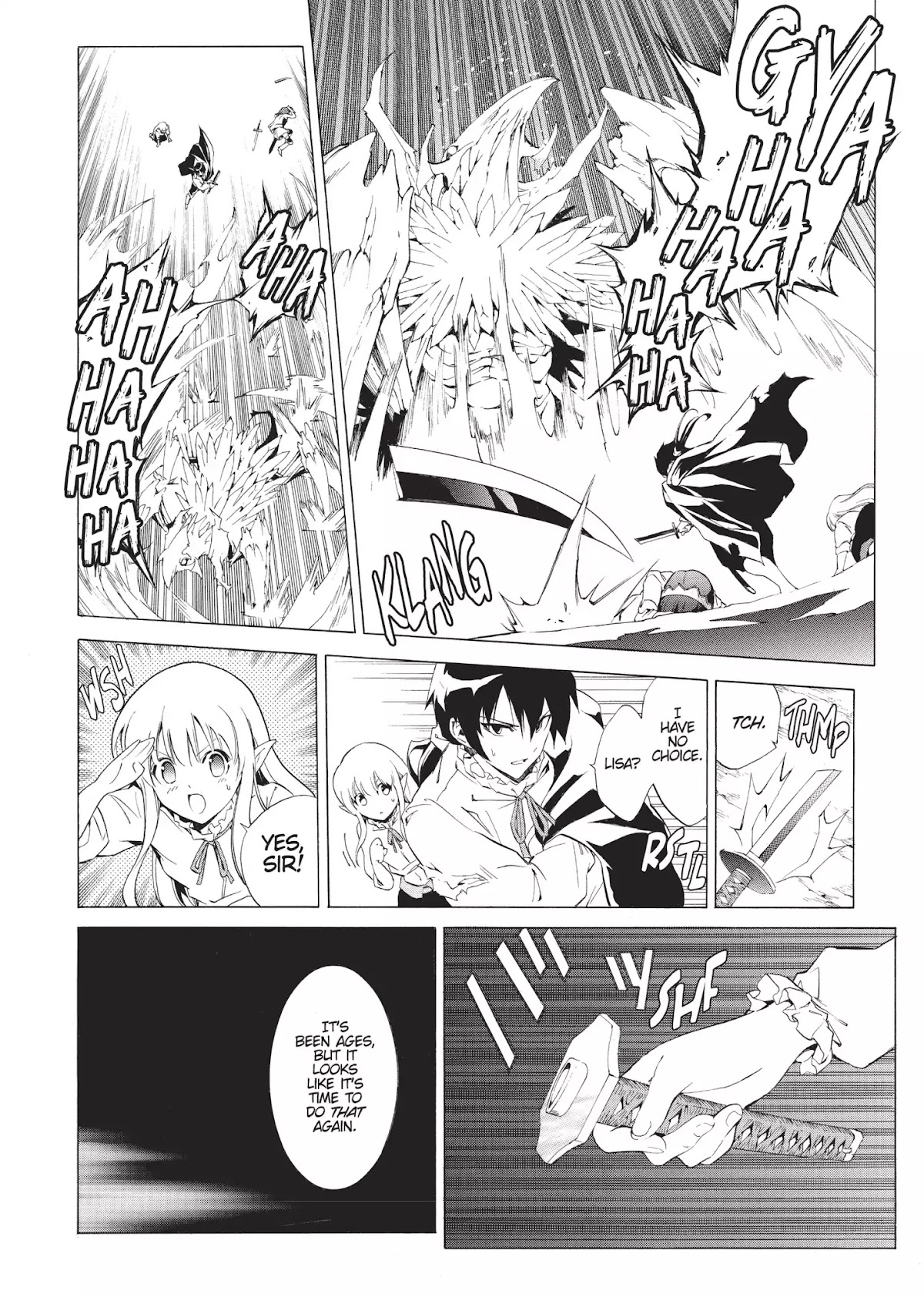 Seiken no Katanakaji Chapter 2 page 23 - Chapter 2: Knight (Part 2)