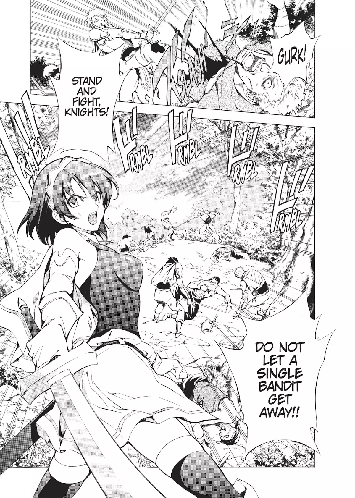 Seiken no Katanakaji Chapter 2 page 5 - Chapter 2: Knight (Part 2)