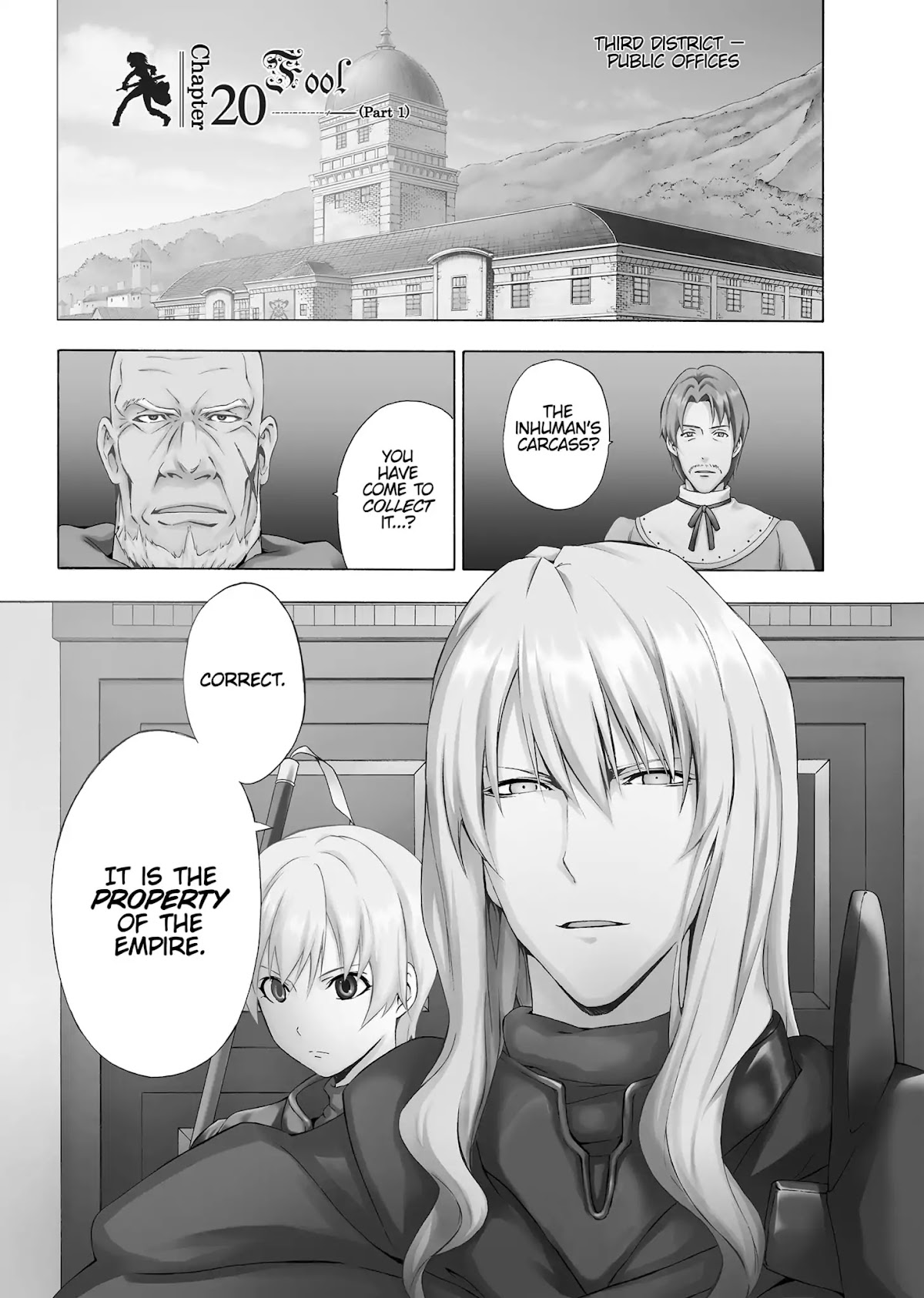 Seiken no Katanakaji Chapter 20 page 1 - Chapter 20: Fool (Part 1)