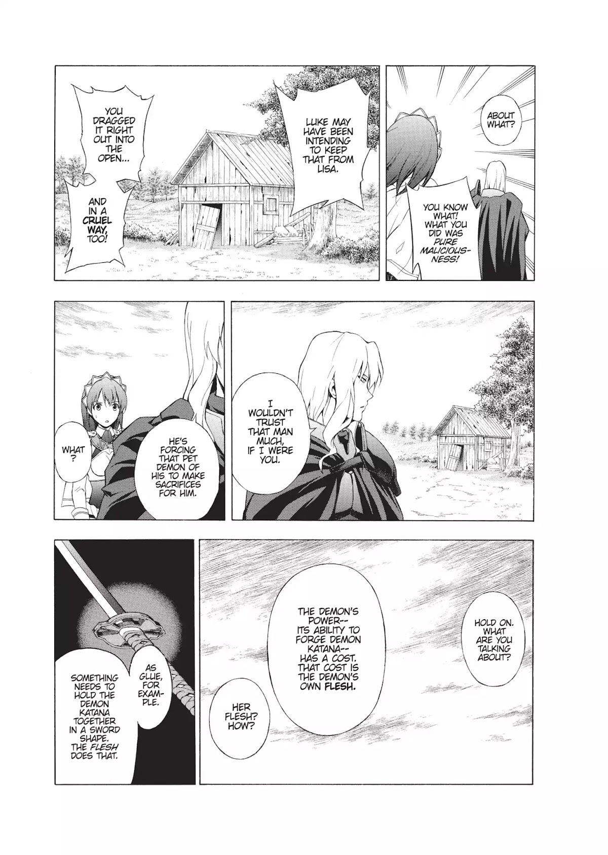Seiken no Katanakaji Chapter 21 page 34 - Chapter 21: Fool (Part 2)