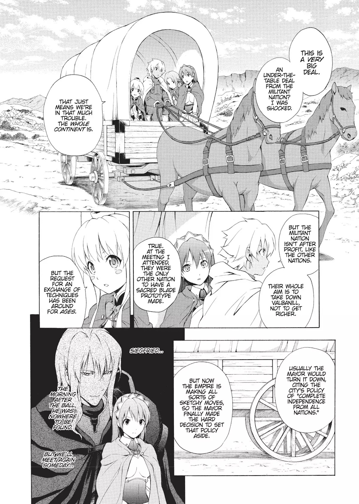 Seiken no Katanakaji Chapter 24 page 11 - Chapter 24: Patriot & Queen (Part 1)