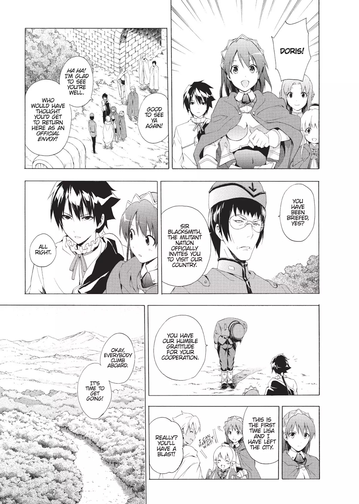 Seiken no Katanakaji Chapter 24 page 9 - Chapter 24: Patriot & Queen (Part 1)