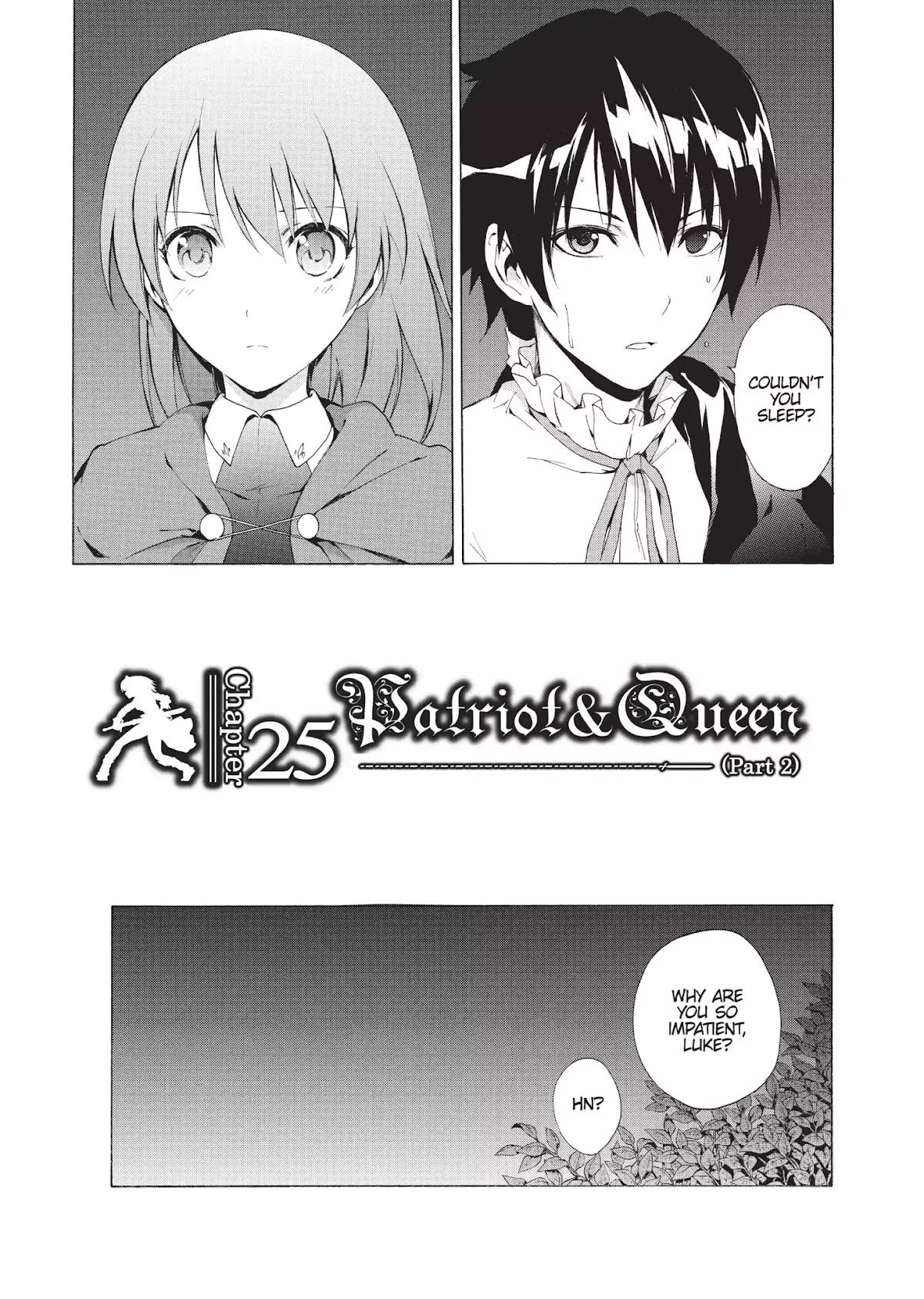 Seiken no Katanakaji Chapter 25 page 3 - Chapter 25: Patriot & Queen (Part 2)