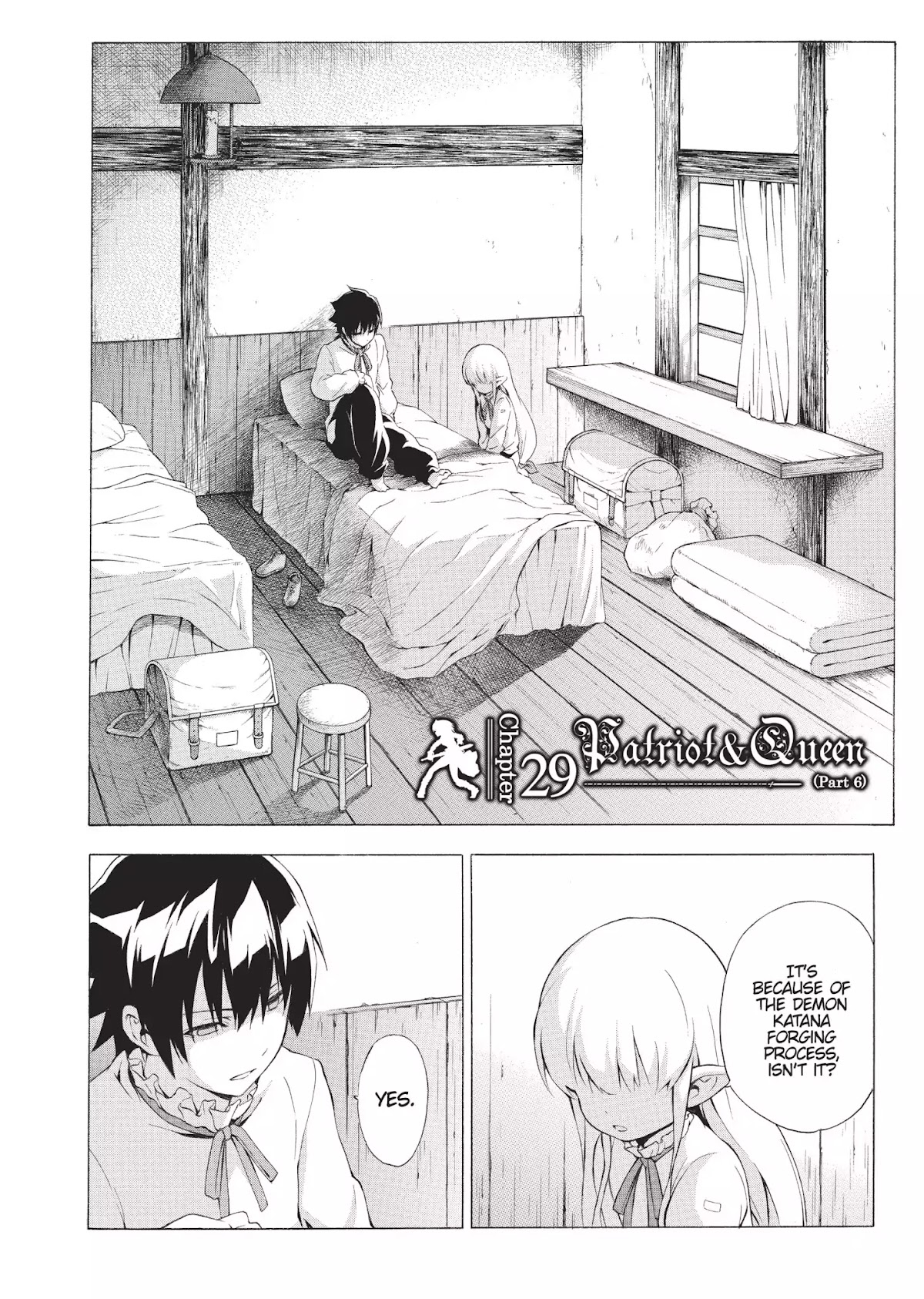 Seiken no Katanakaji Chapter 29 page 2 - Chapter 29: Patriot & Queen (Part 6)