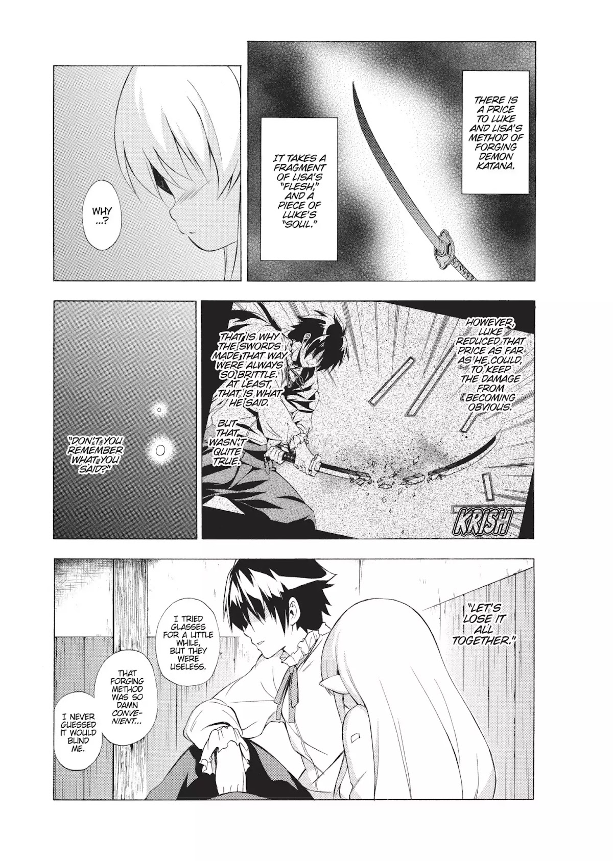 Seiken no Katanakaji Chapter 29 page 3 - Chapter 29: Patriot & Queen (Part 6)
