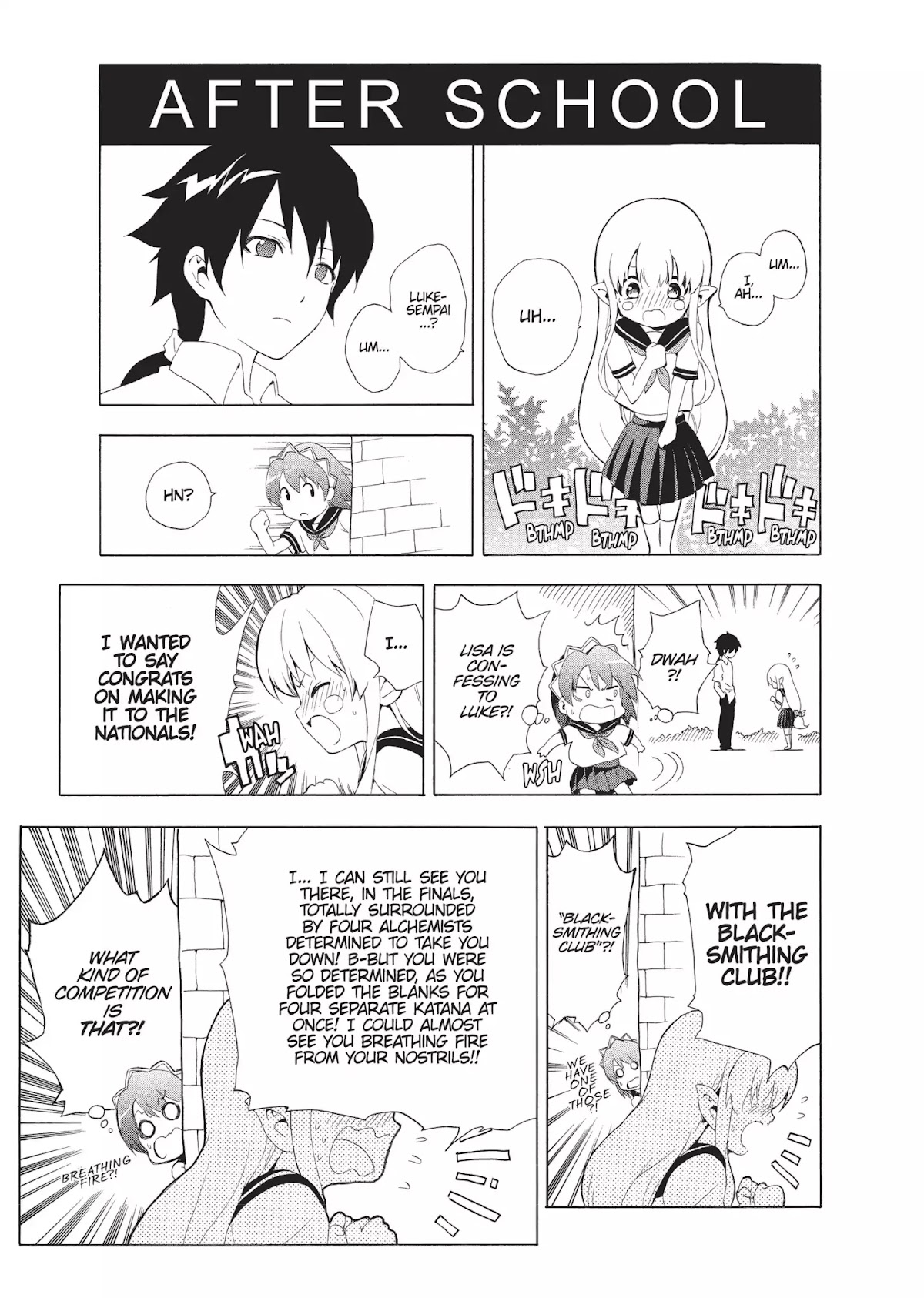 Seiken no Katanakaji Chapter 30.5 page 5 - Vol.6 Extra: Private Blasmi School