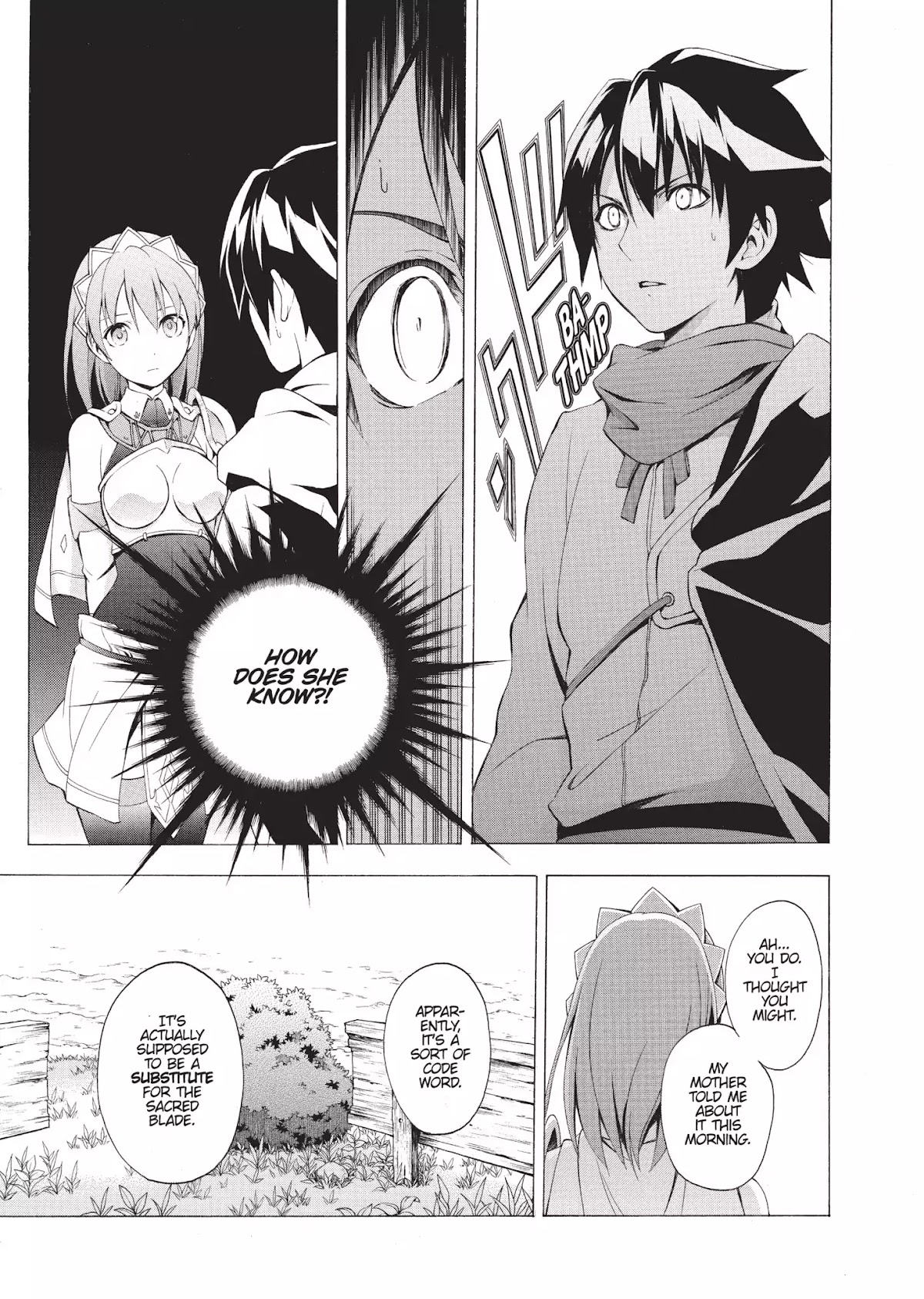 Seiken no Katanakaji Chapter 32 page 17 - Chapter 32: Sacrifice