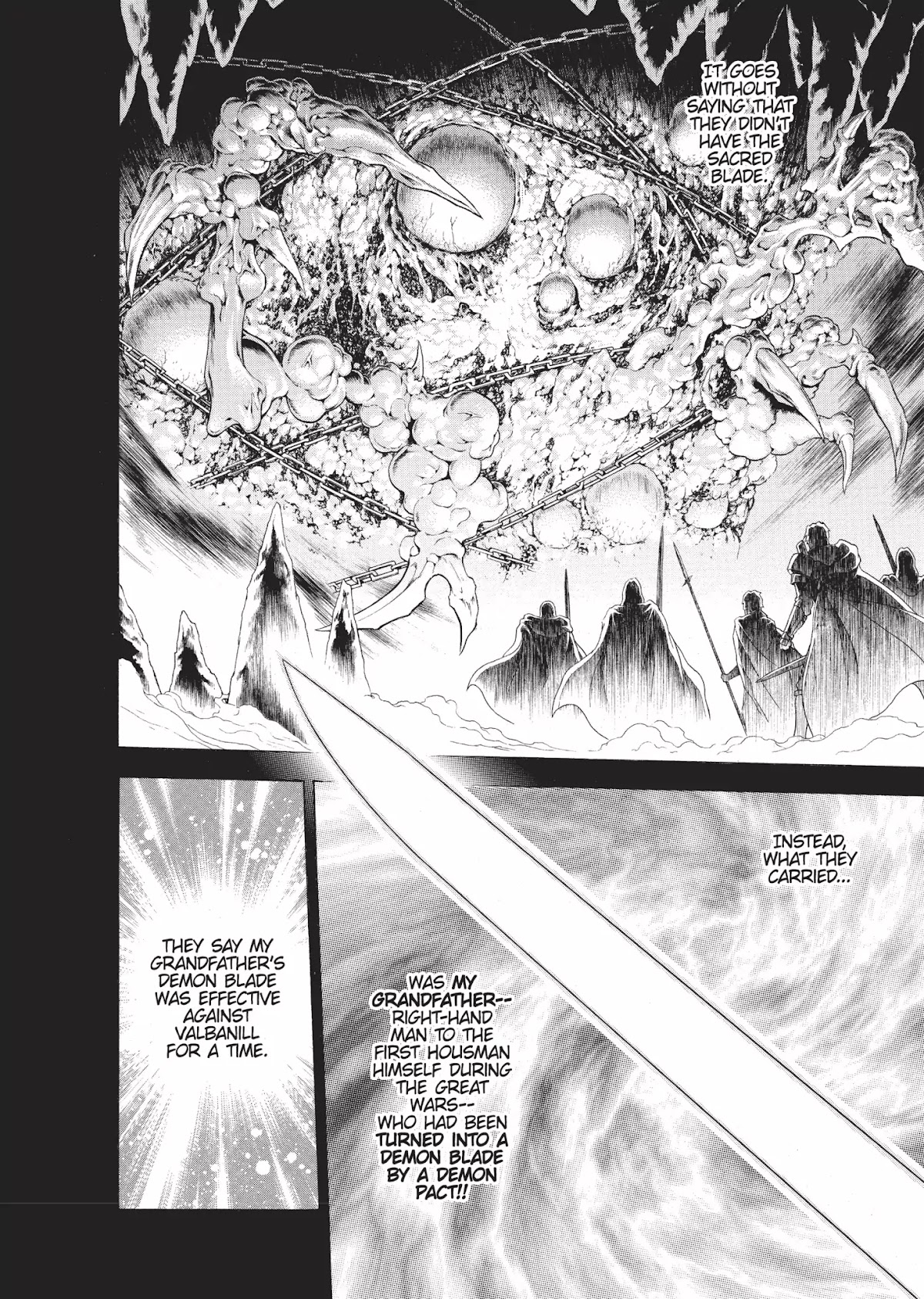 Seiken no Katanakaji Chapter 32 page 20 - Chapter 32: Sacrifice