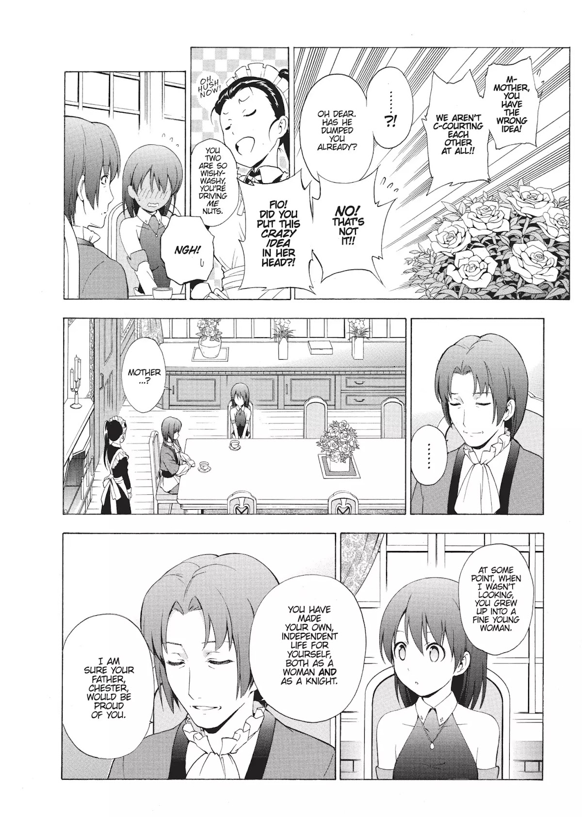 Seiken no Katanakaji Chapter 32 page 4 - Chapter 32: Sacrifice