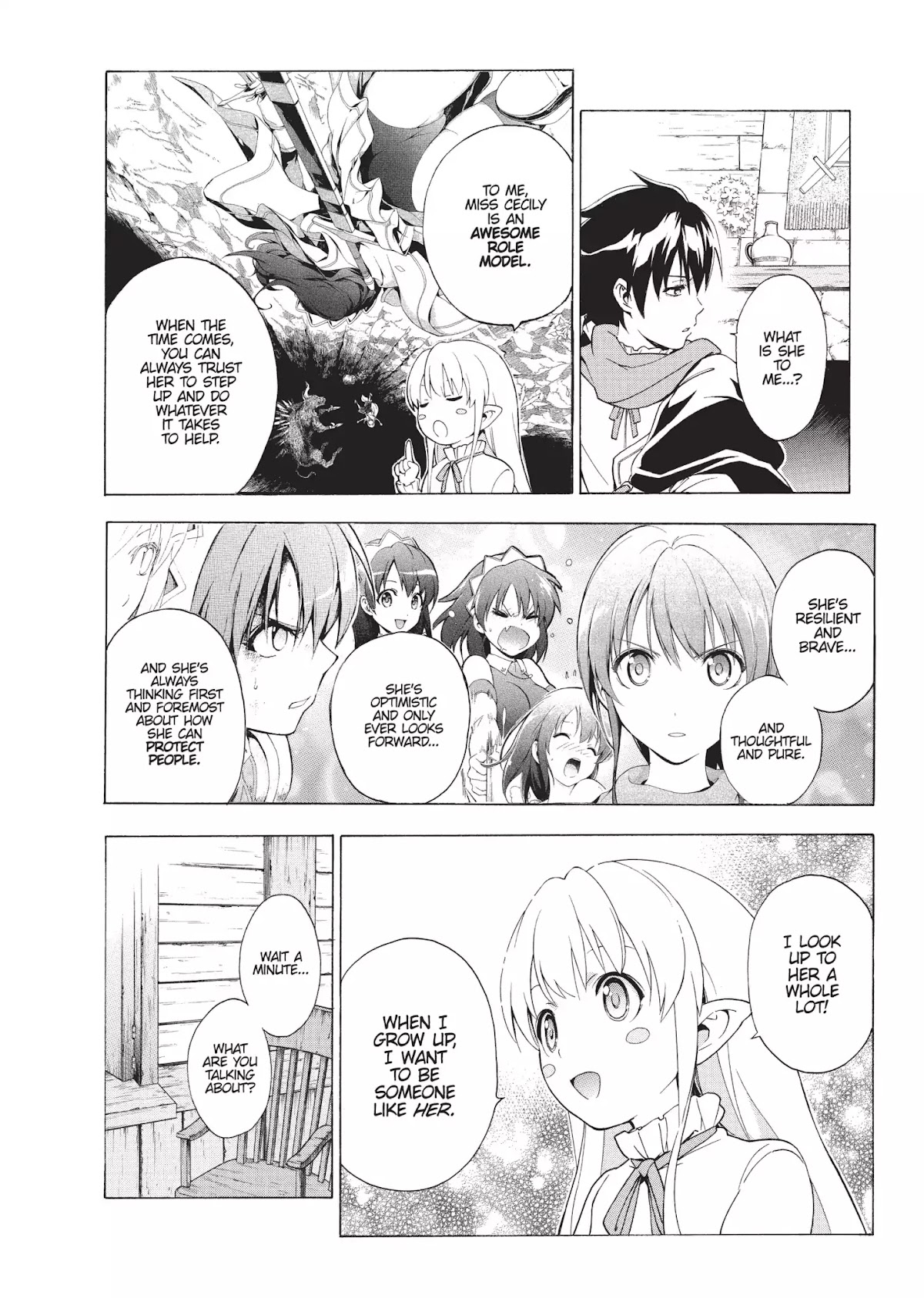 Seiken no Katanakaji Chapter 32 page 8 - Chapter 32: Sacrifice