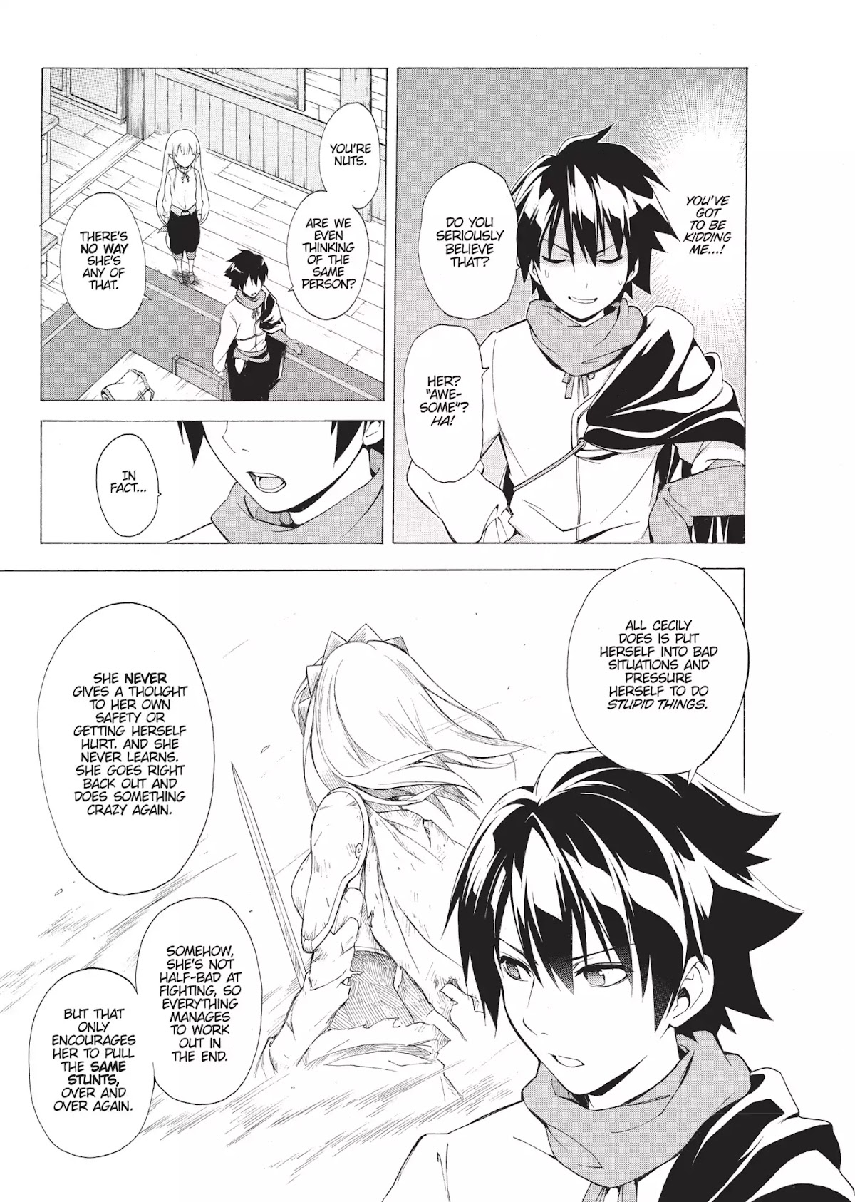 Seiken no Katanakaji Chapter 32 page 9 - Chapter 32: Sacrifice