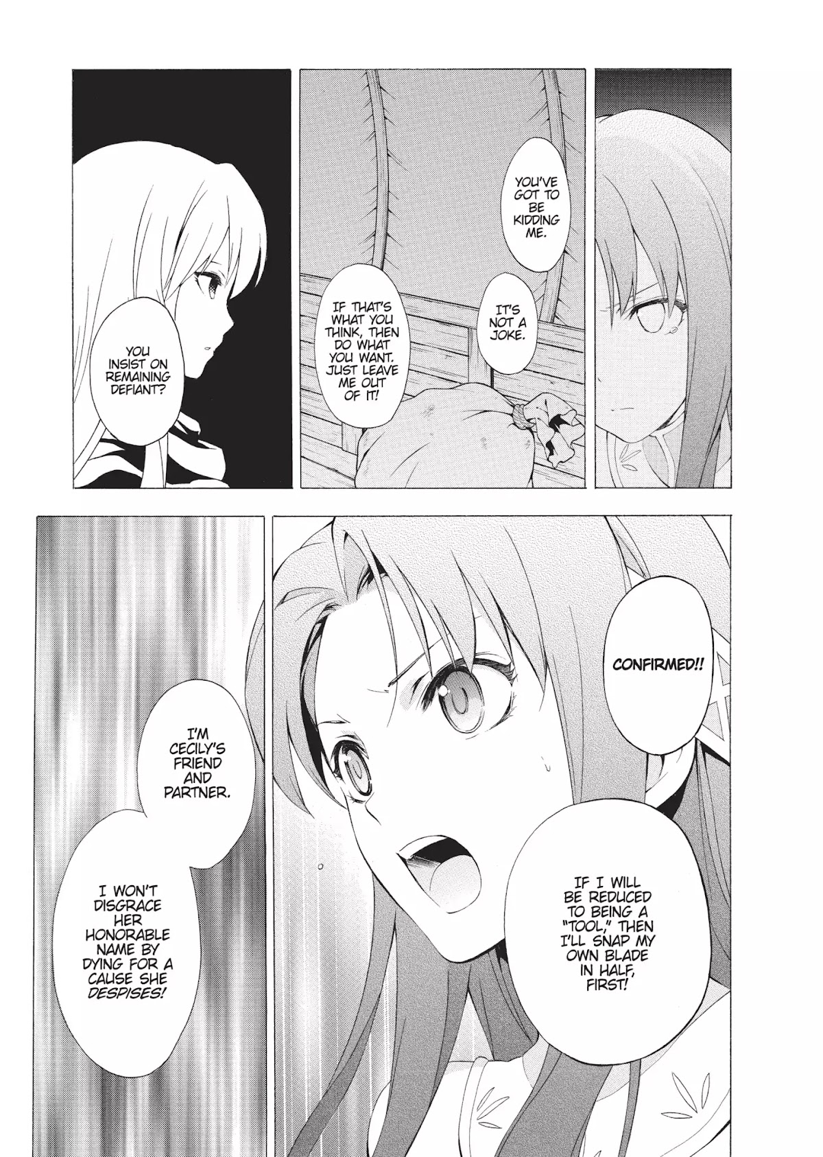 Seiken no Katanakaji Chapter 34 page 22 - Chapter 34: Last Wind (Part 1)