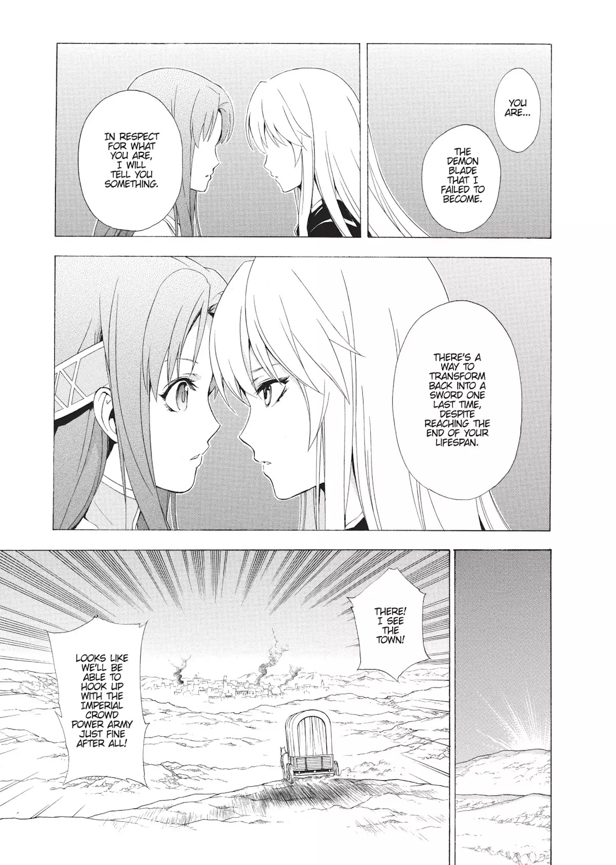 Seiken no Katanakaji Chapter 34 page 24 - Chapter 34: Last Wind (Part 1)