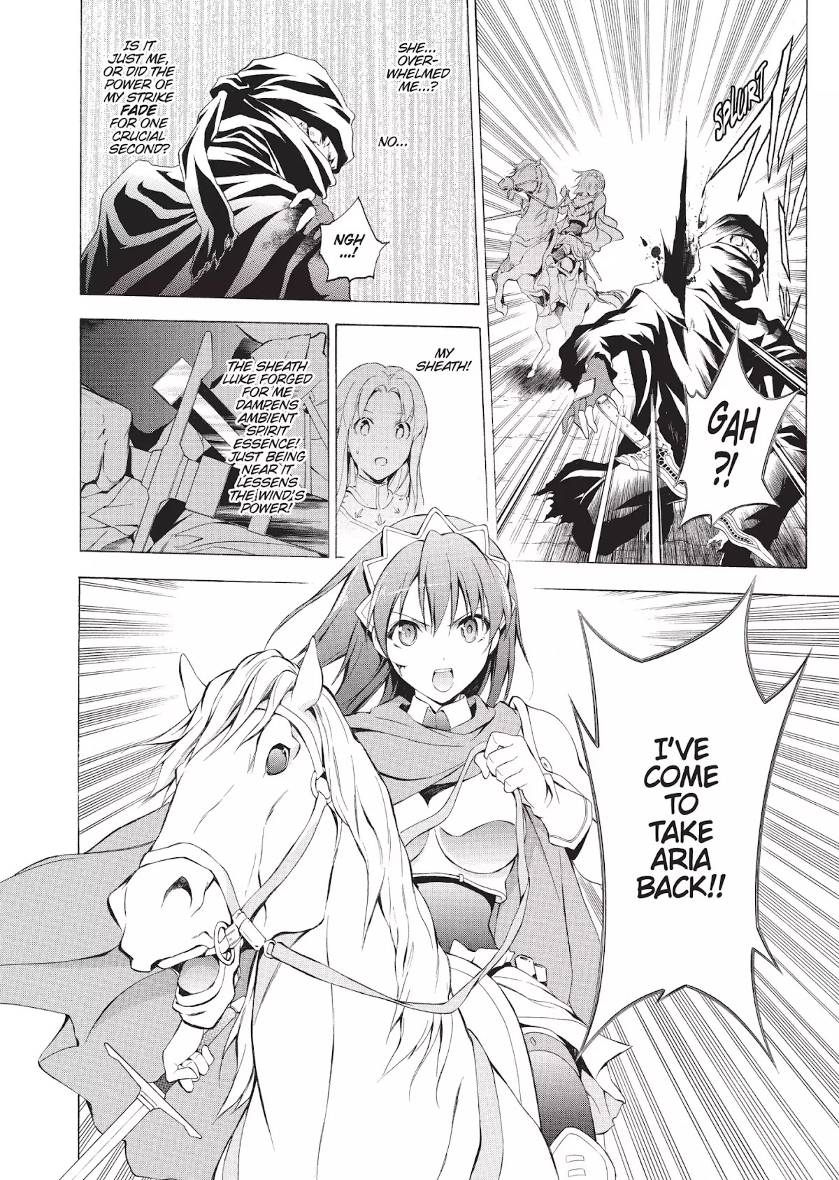 Seiken no Katanakaji Chapter 34 page 36 - Chapter 34: Last Wind (Part 1)